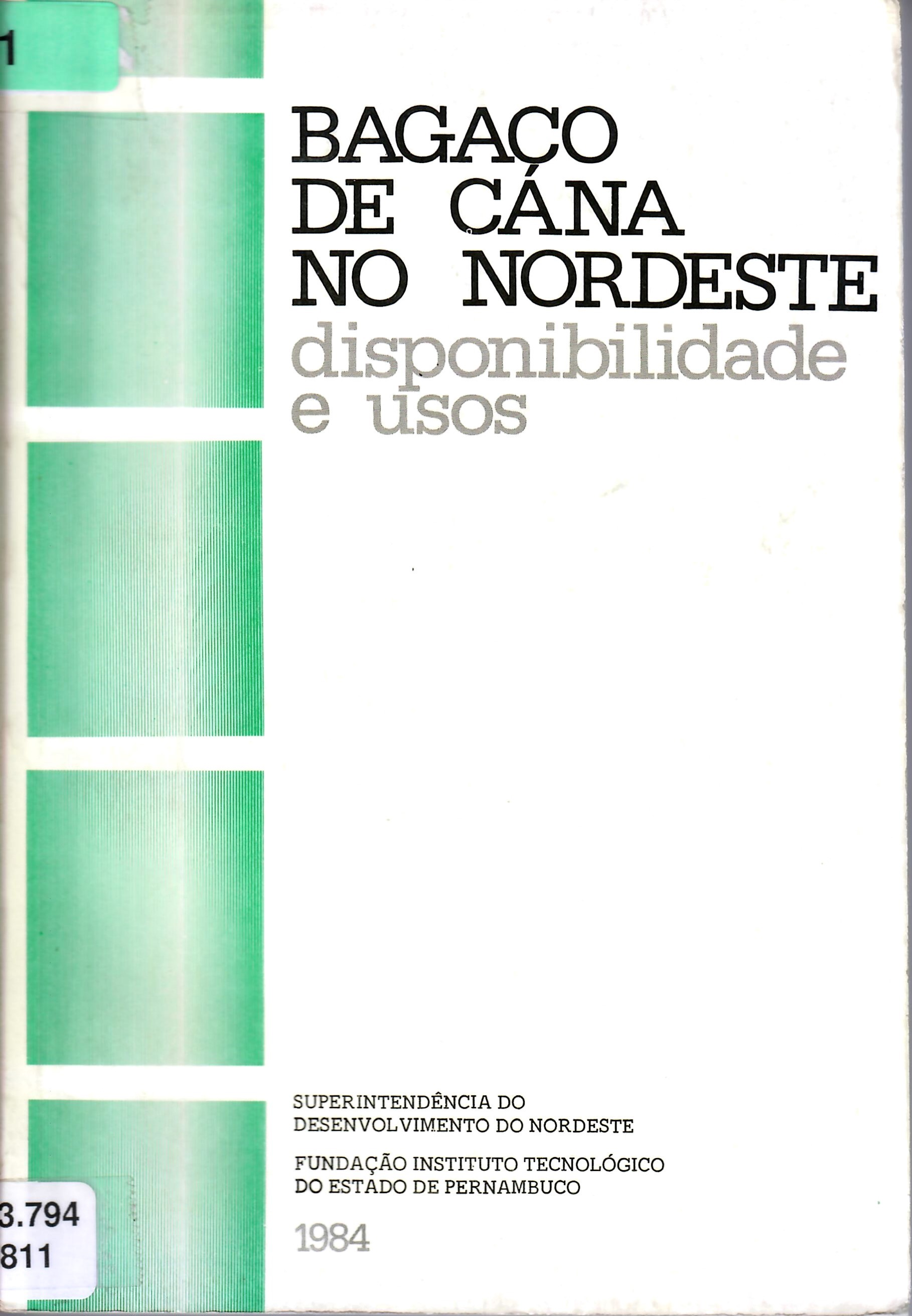 BAGACO DE CANA NO NORDESTE disponibilidade e usos