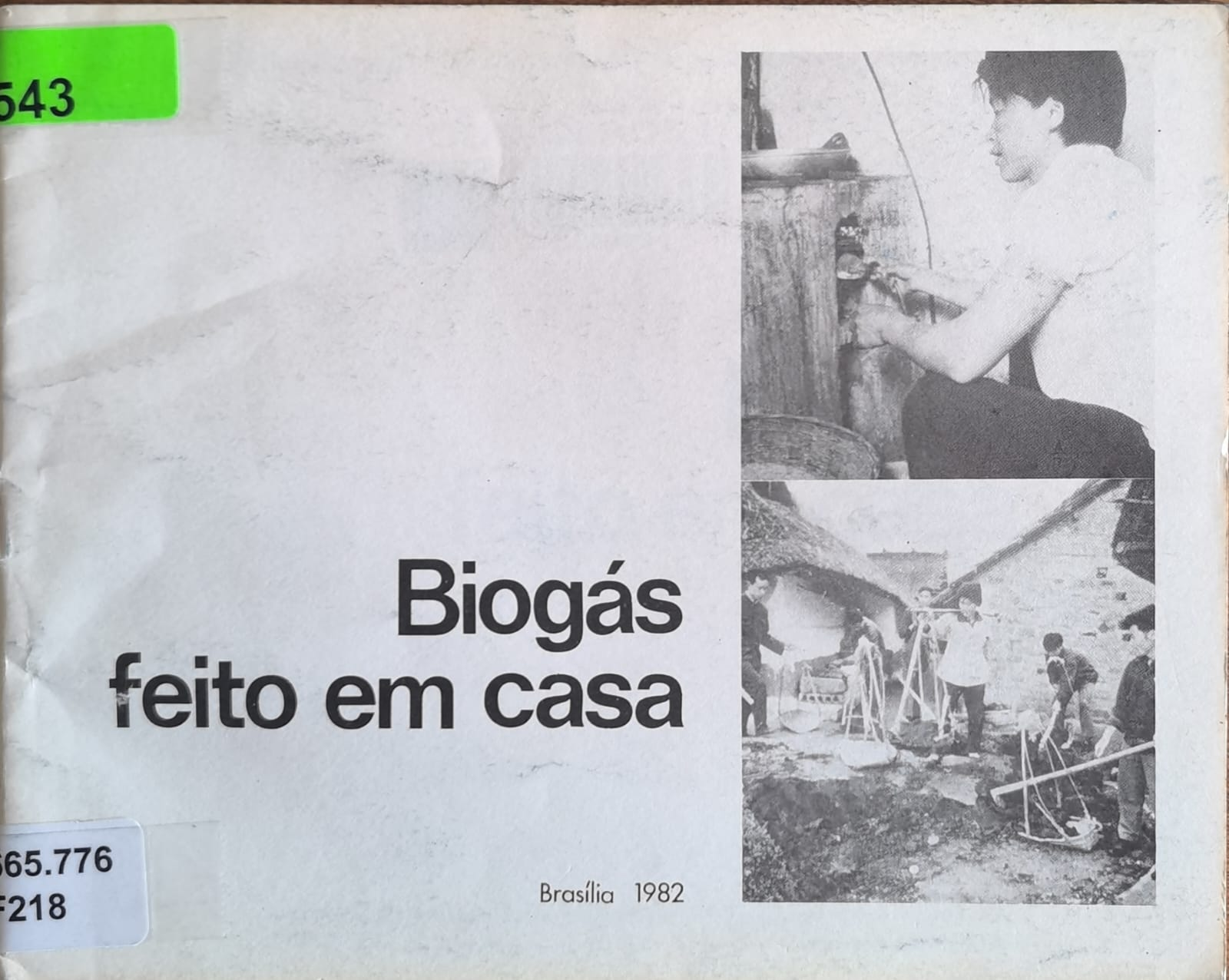 Biogás feito em casa