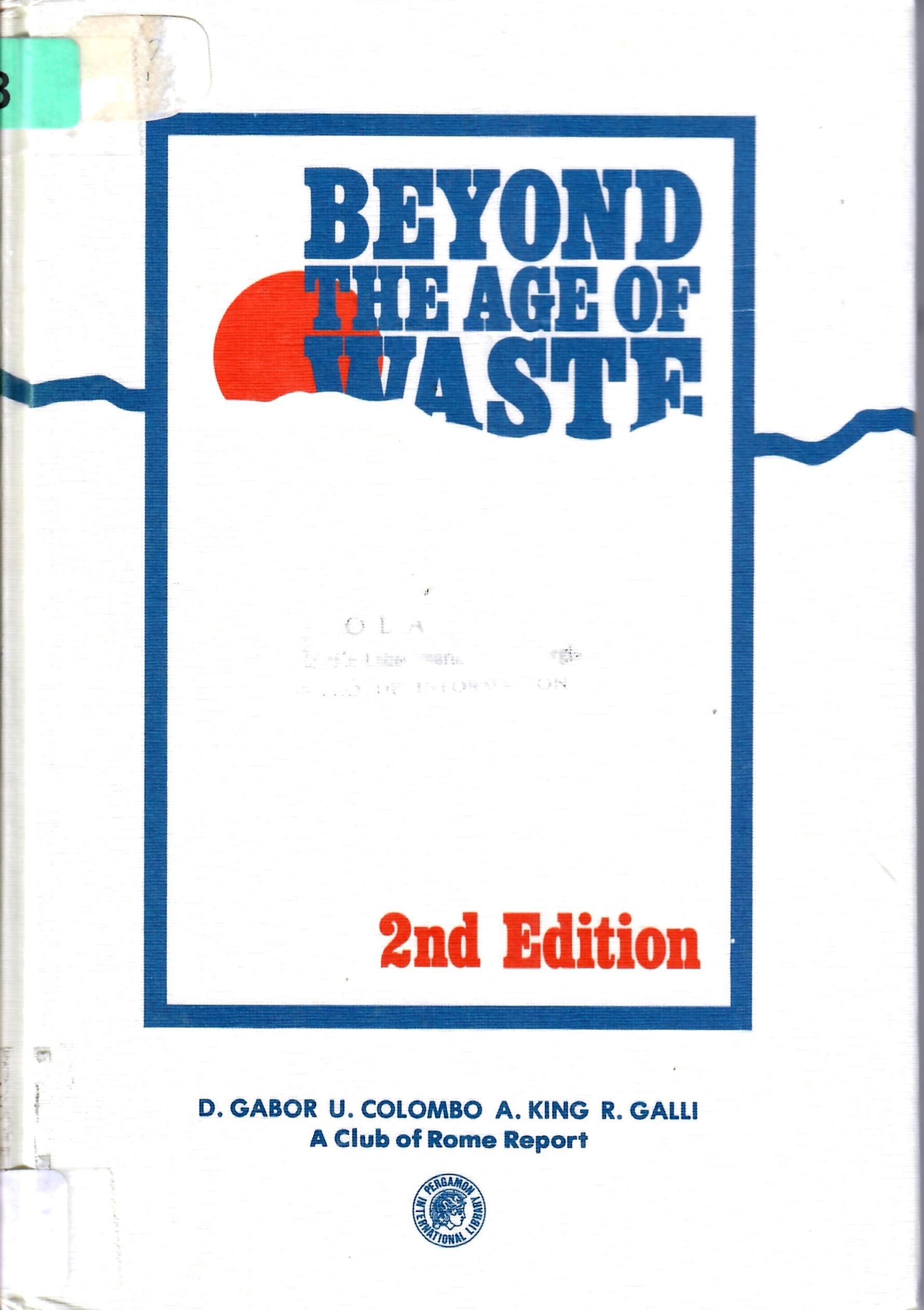 BEYOND THE AGE OF WASTE