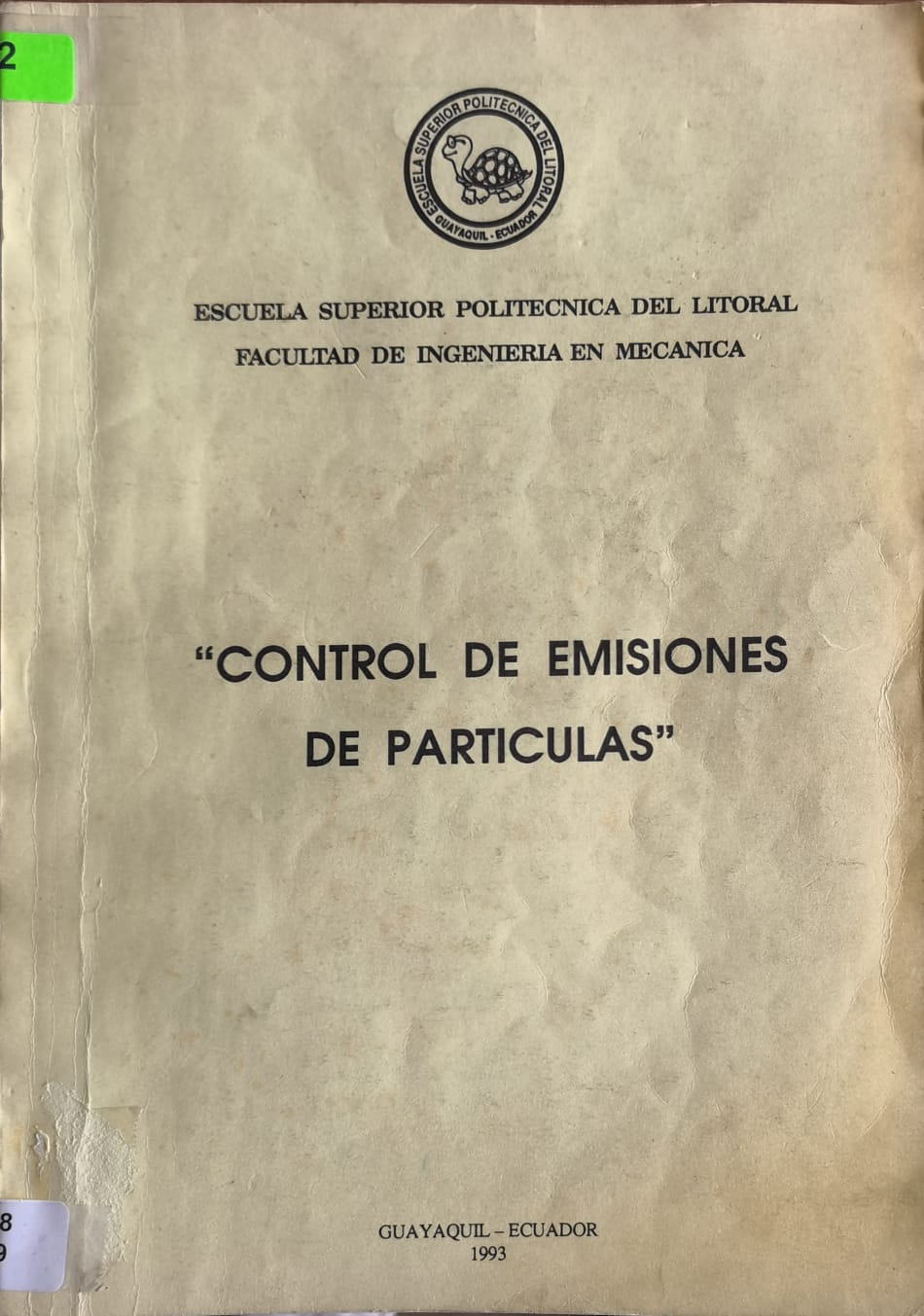CONTROL DE EMISIONES DE PARTICULAS