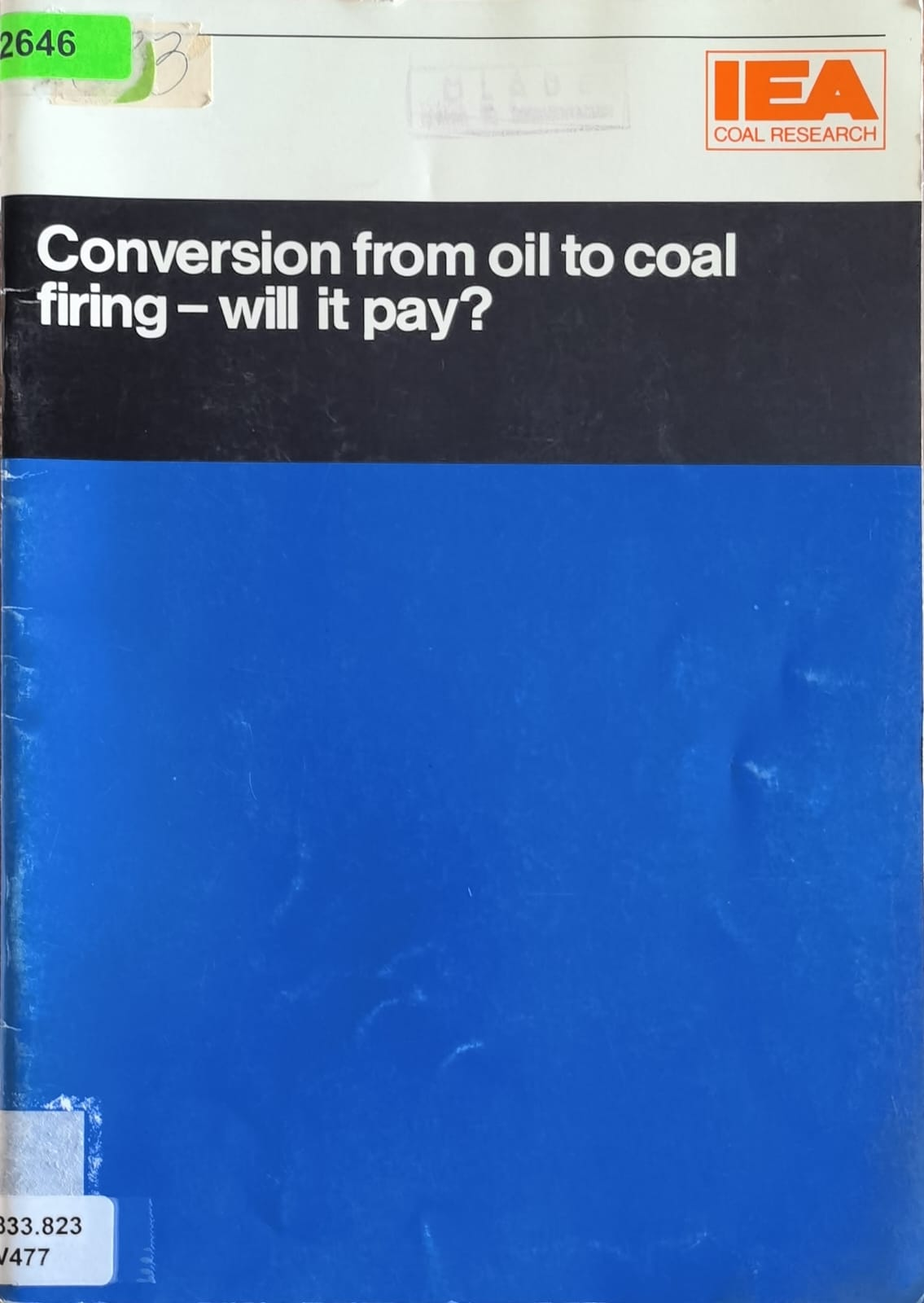 Conversion from oil to coal firing - will it pay?