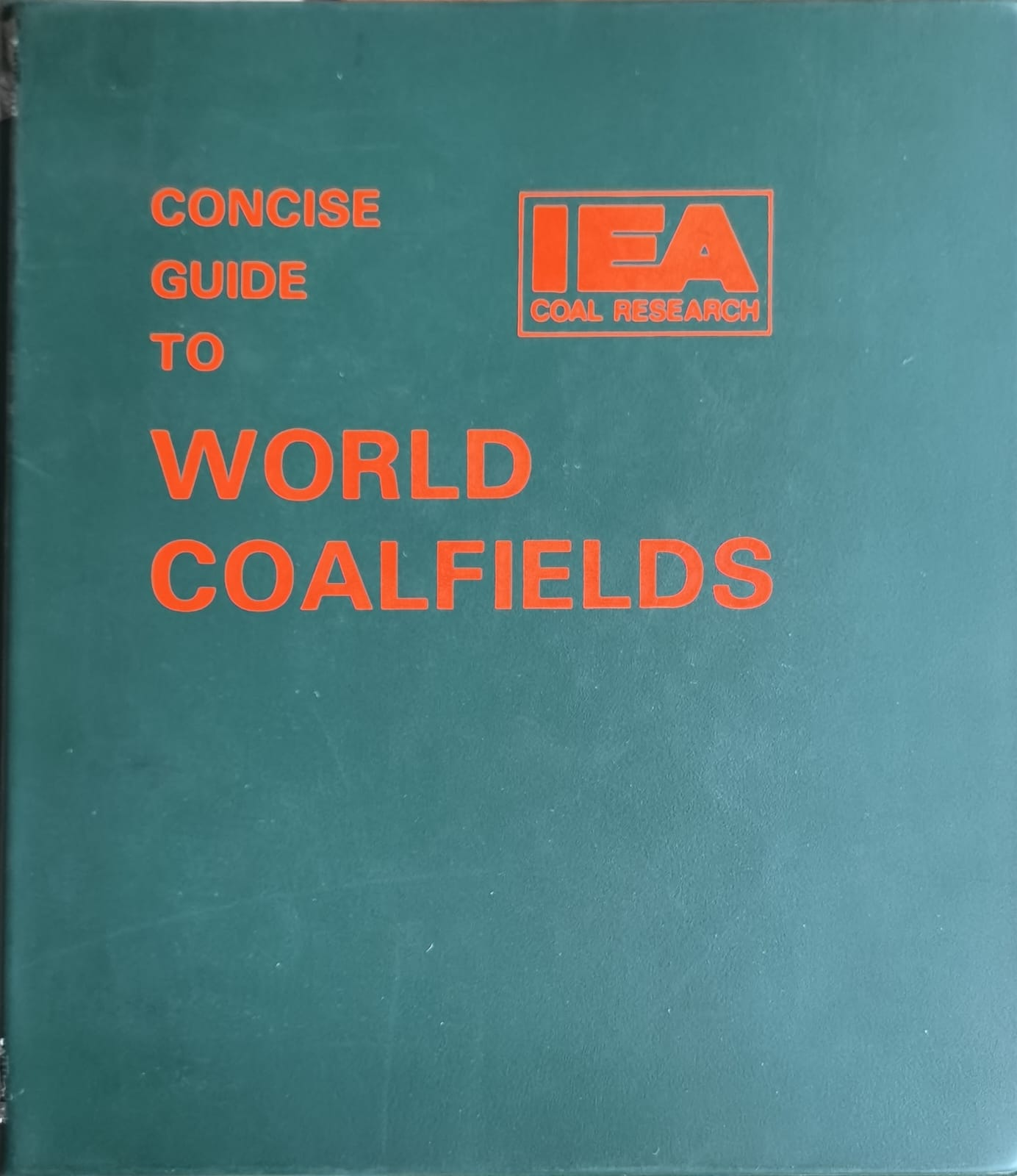 CONCISE GUIDE TO WORLD COALFIELDS