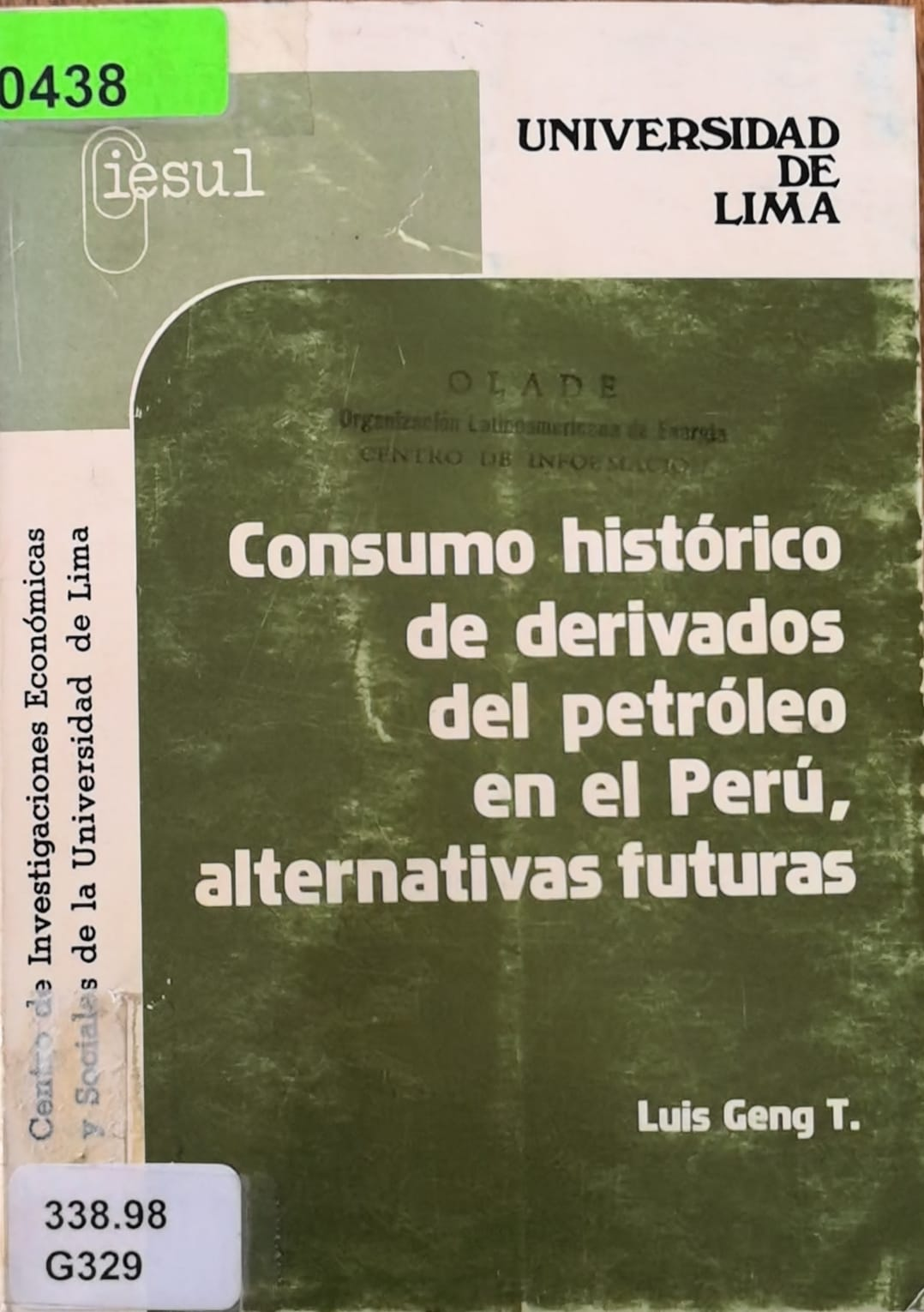 Consumo histórico de derivados del petróleo en el Perú, alternativas futuras