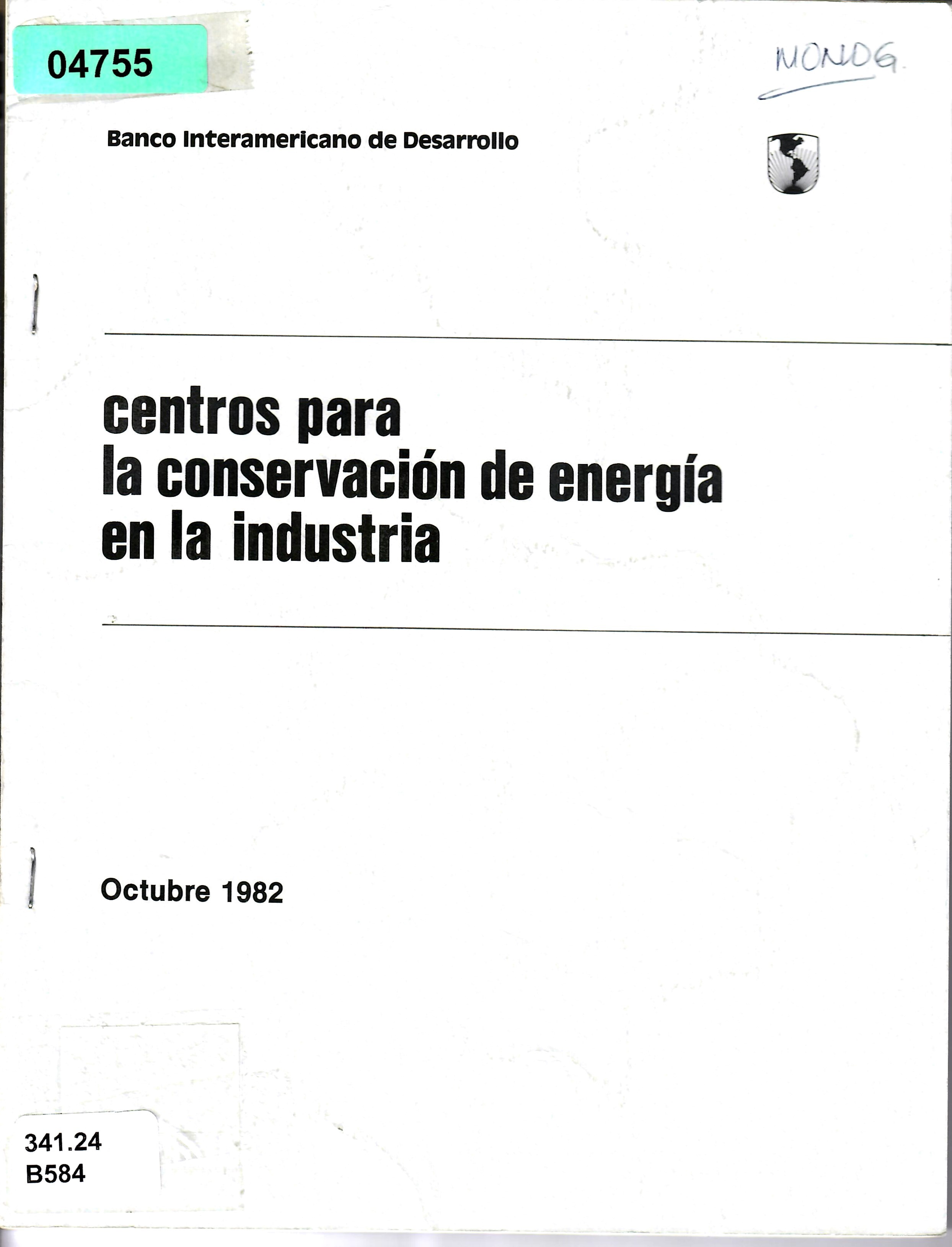 centros para la conservación de energía en la industria