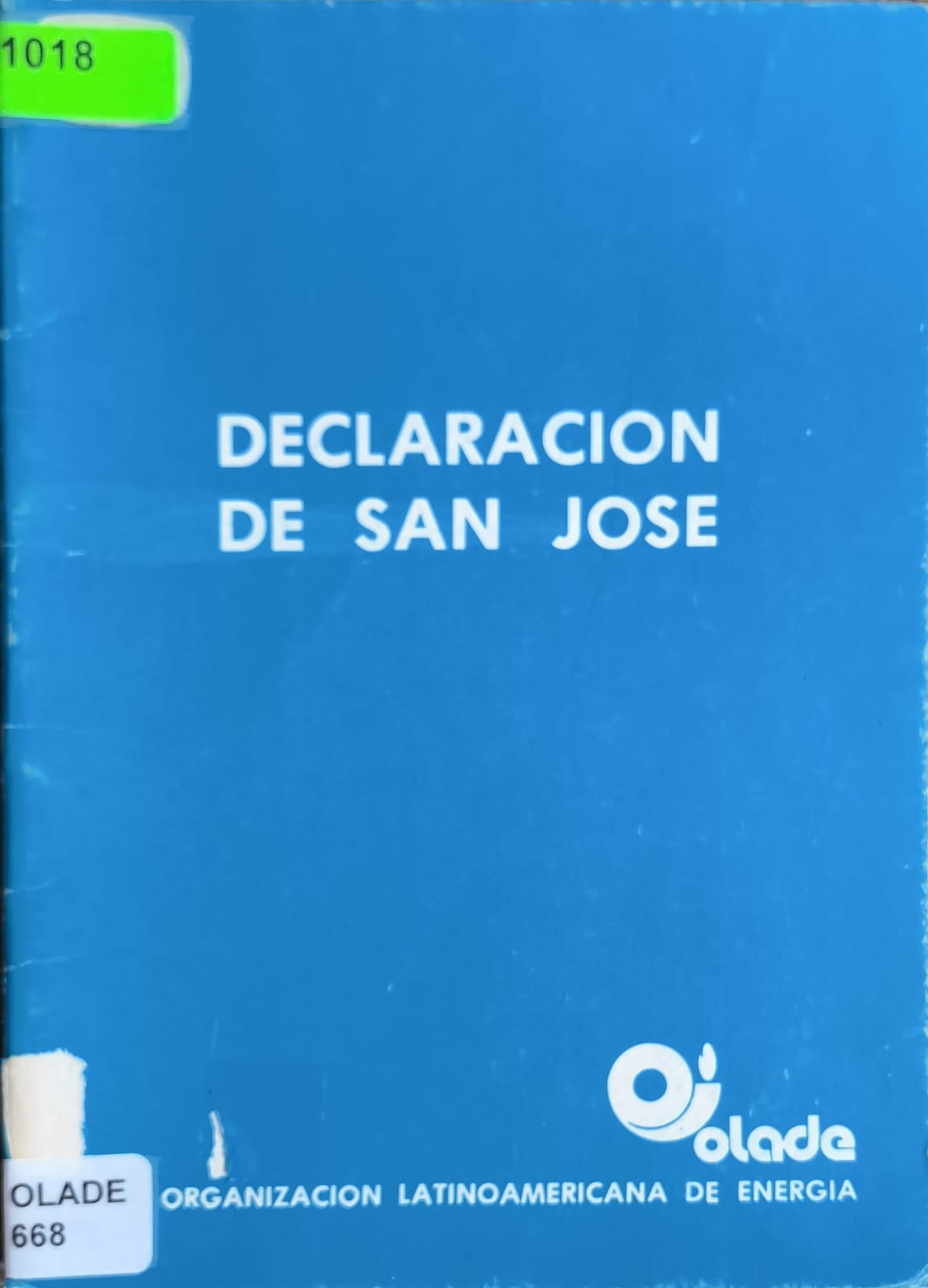 DECLARACION DE SAN JOSE