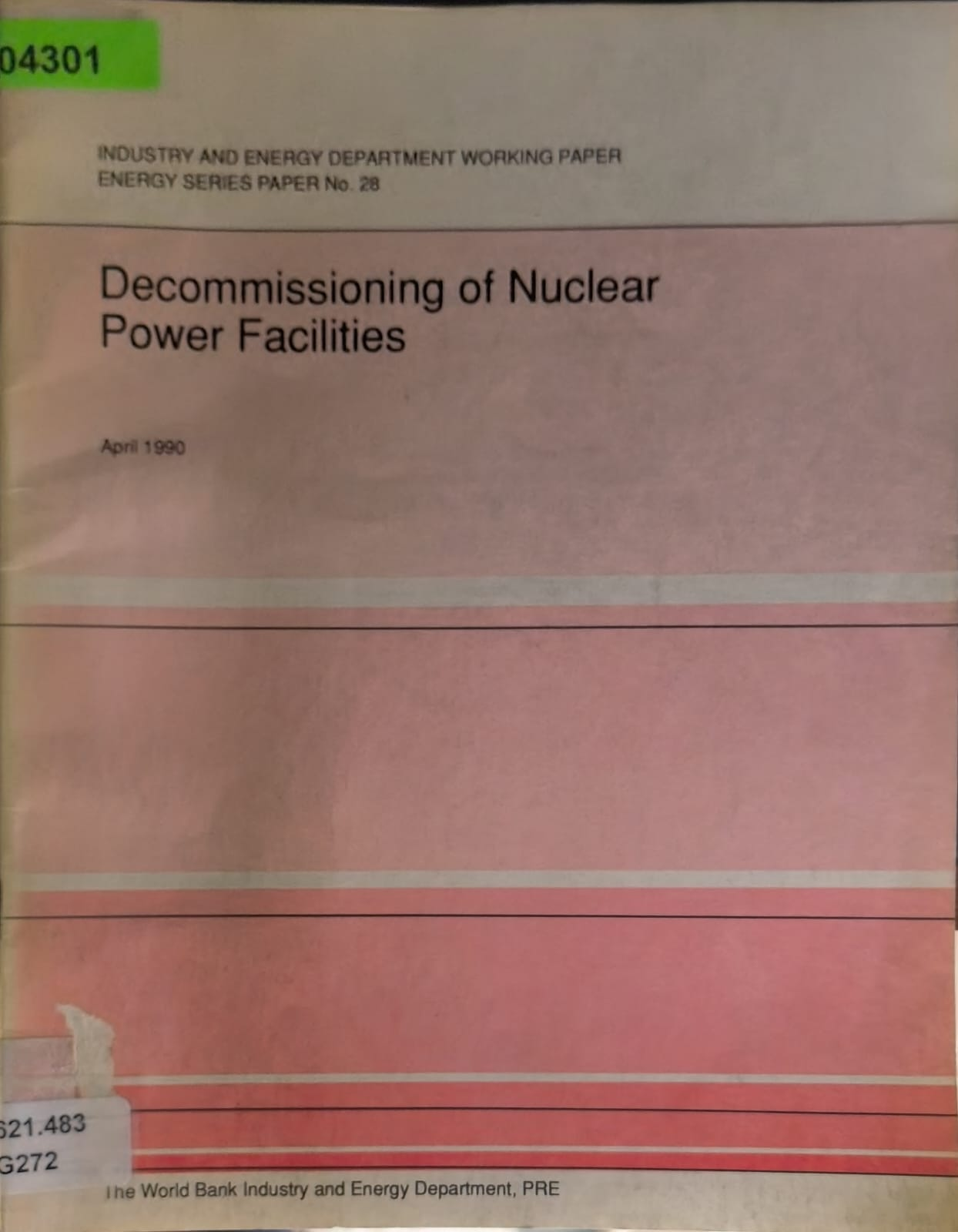 Decommissioning of Nuclear Power Facilities