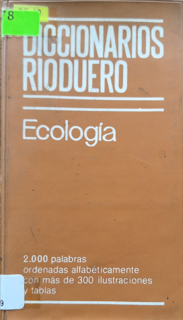 DICCIONARIOS RIODUERO: Ecología
