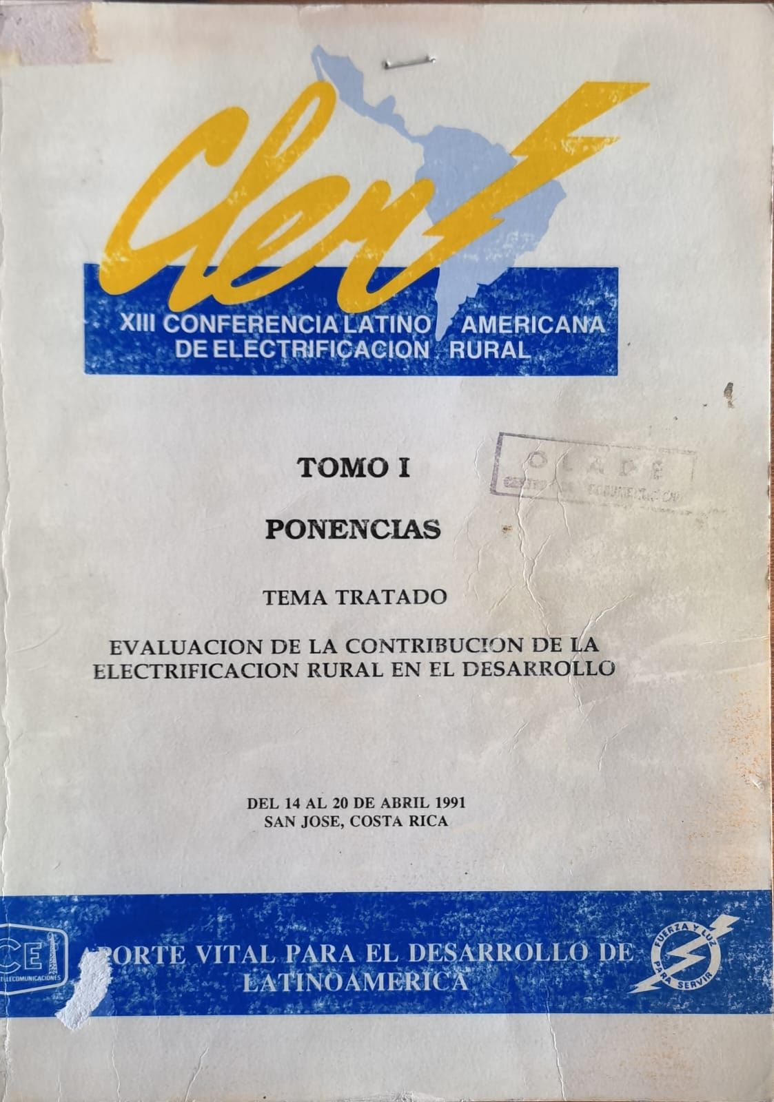 EVALUACION DE LA CONTRIBUCION DE LA ELECTRIFICACION RURAL EN EL DESARROLLO