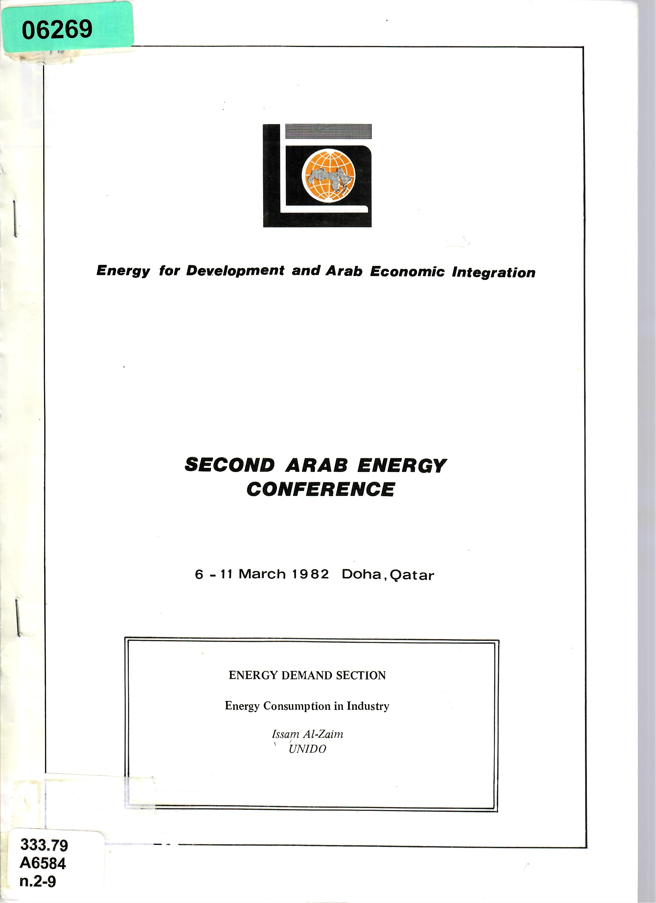 ENERGY DEMAND SECTION Energy Consumption in Industry