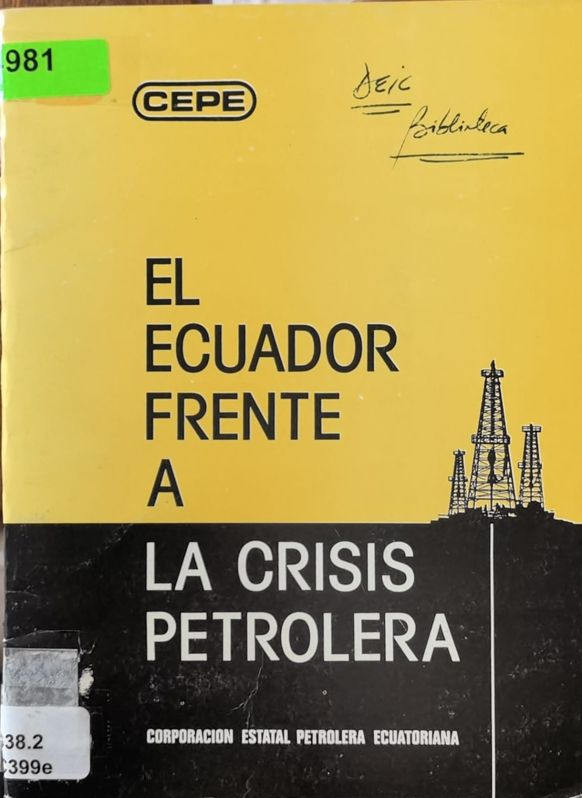 EL ECUADOR FRENTE A LA CRISIS PETROLERA