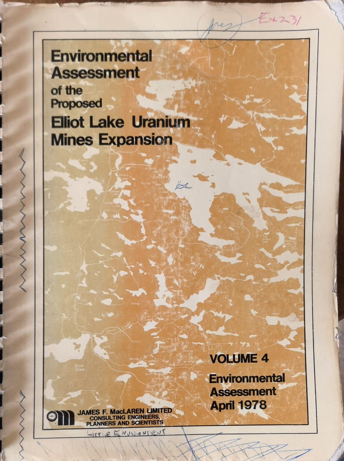 Environmenta lAssessment of the Proposed Elliot Lake Uranium Mines Expansion, Volume 4