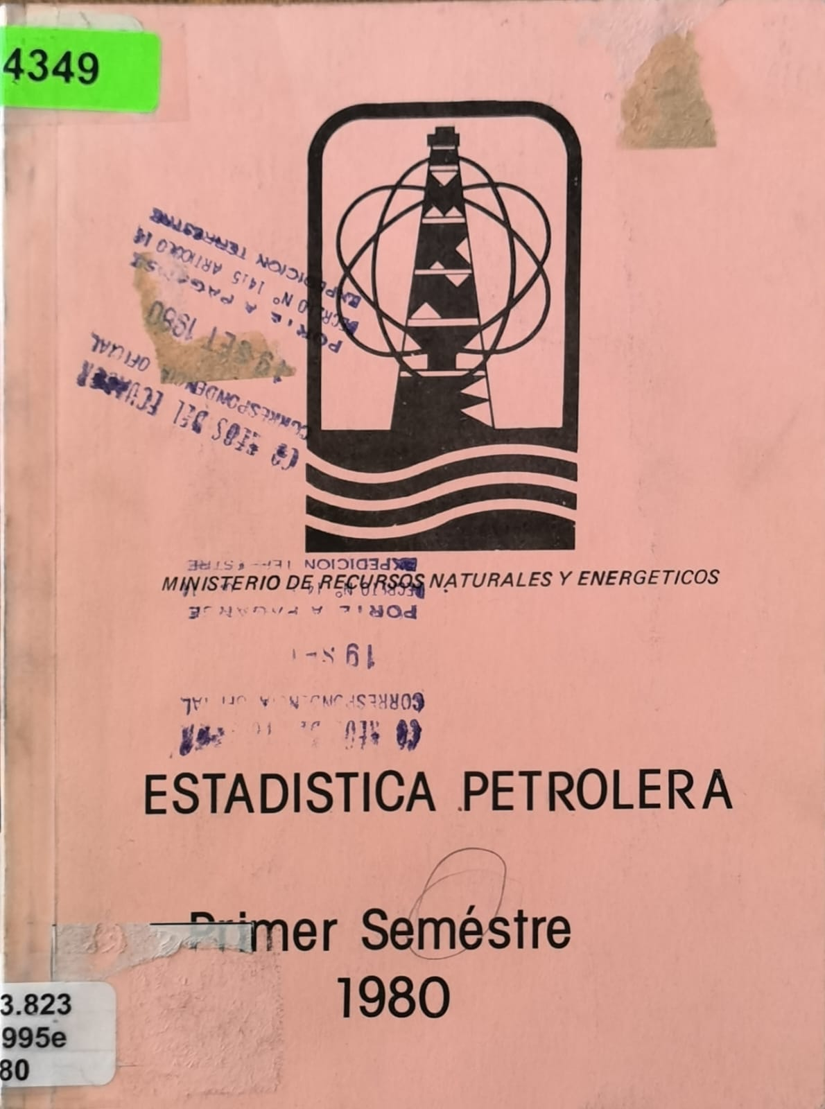 ESTADISTICA PETROLERA - Primer Semestre 1980