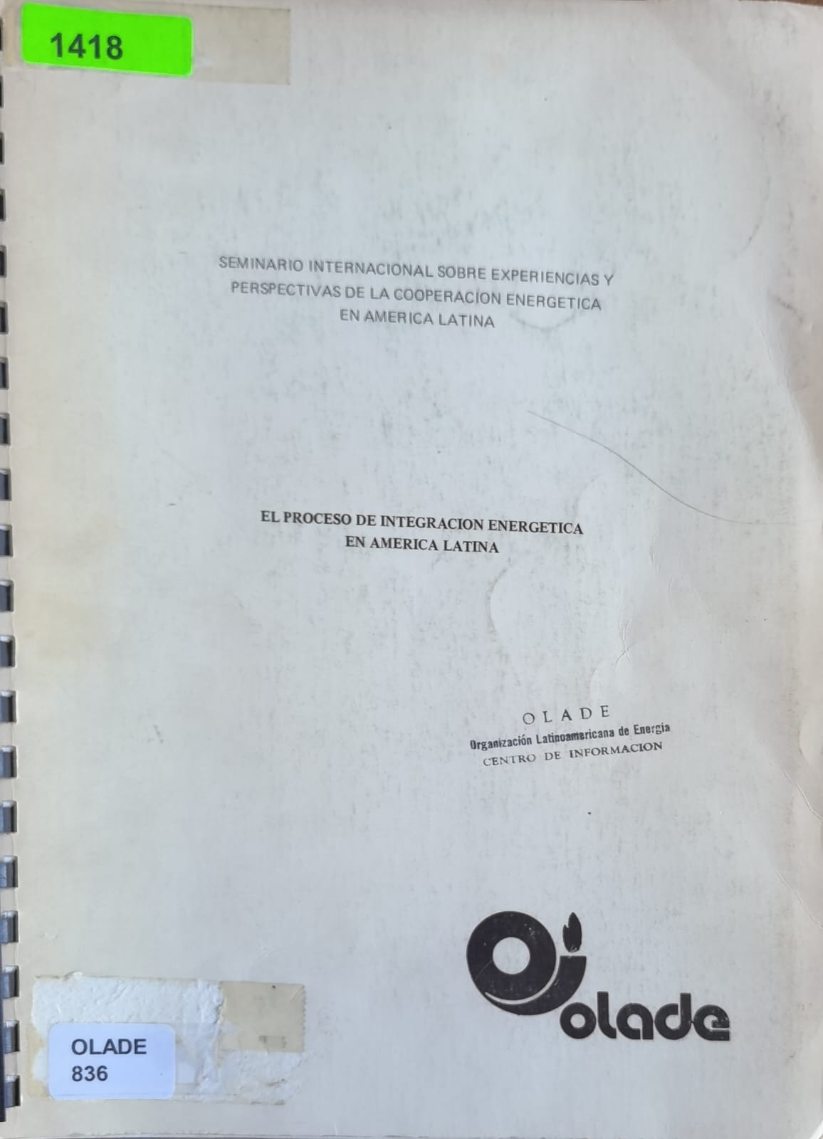EL PROCESO DE INTEGRACION ENERGETICA EN AMERICA LATINA