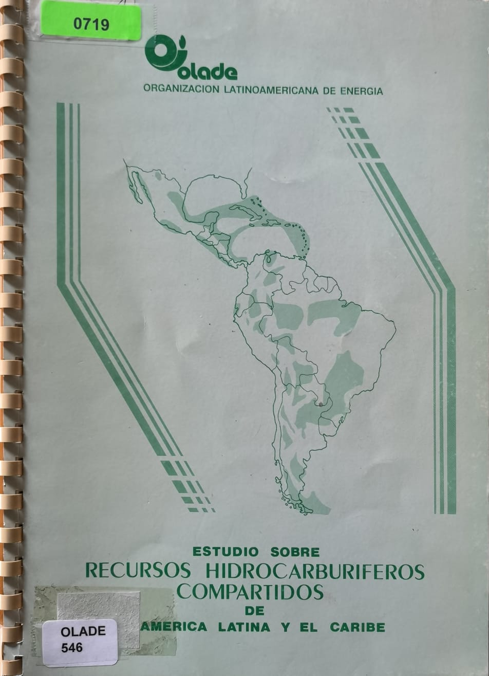 ESTUDIO SOBRE RECURSOS HIDROCARBURIFEROS COMPARTIDOS DE AMERICA LATINA Y EL CARIBE
