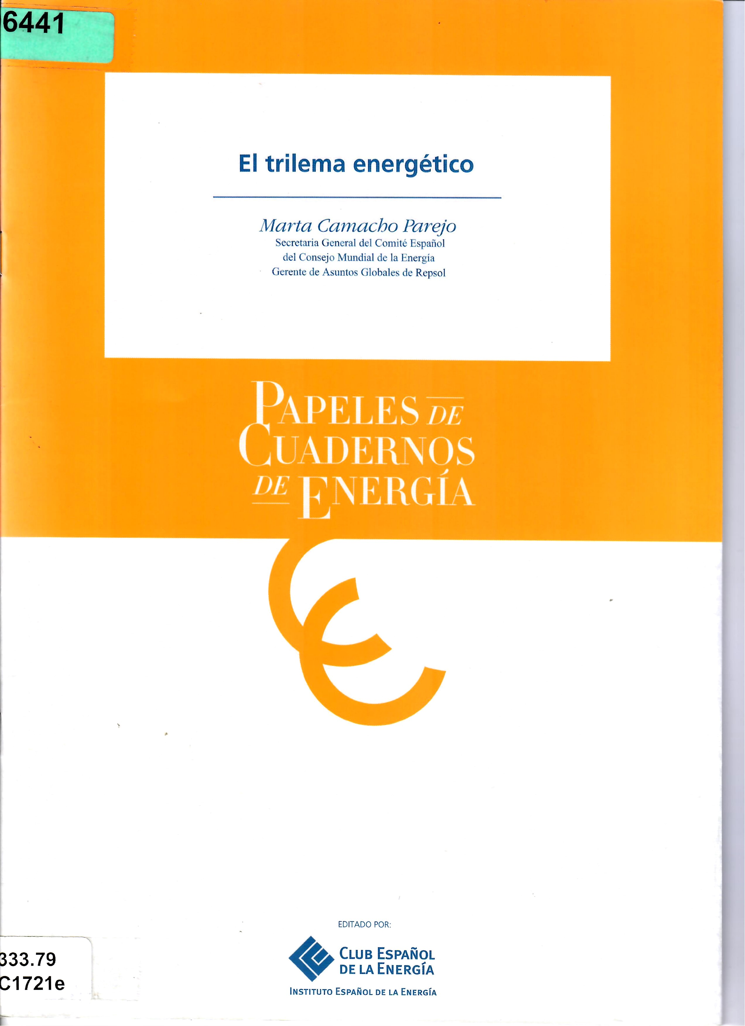 El trilema energético (1)