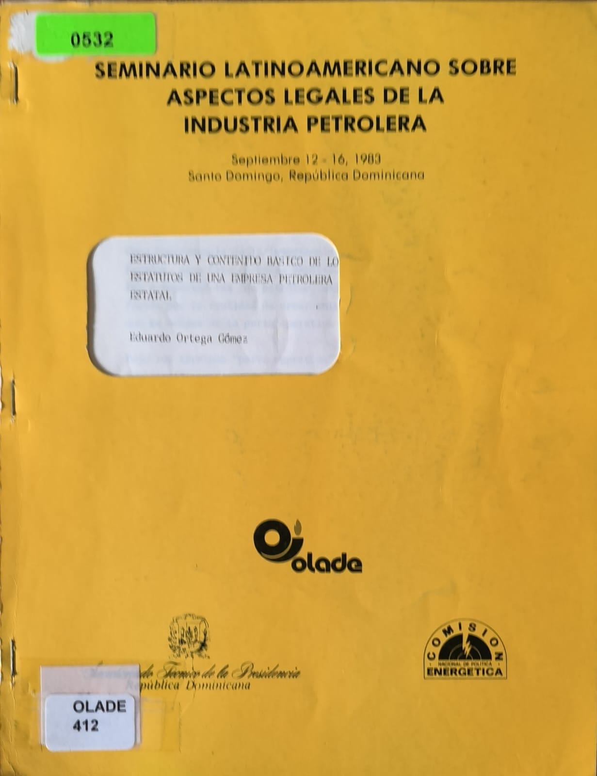 ESTRUCTURA Y CONTENIDO BASICO DE LO ESTATUTOS DE UNA EMPRESA PETROLERA ESTATAL