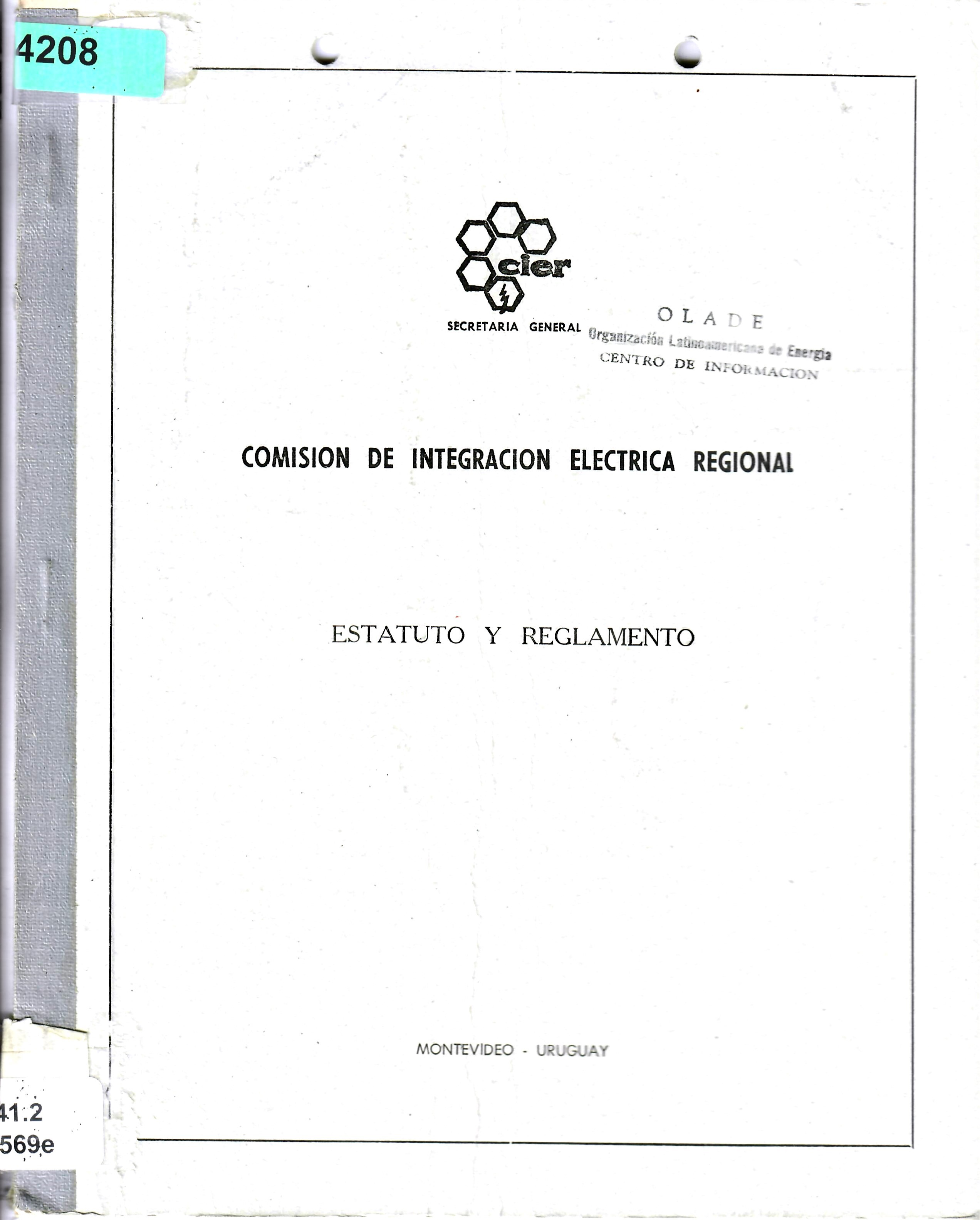 ESTATUTO Y REGLAMENTO