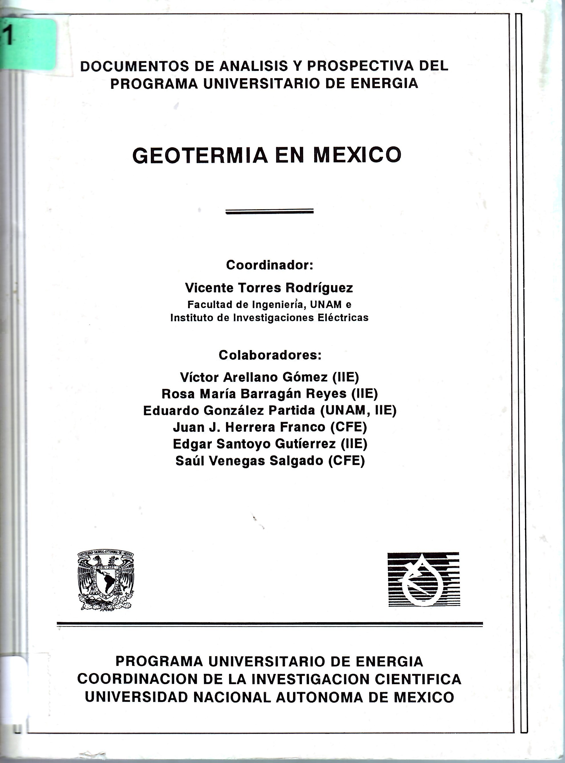 GEOTERMIA EN MEXICO