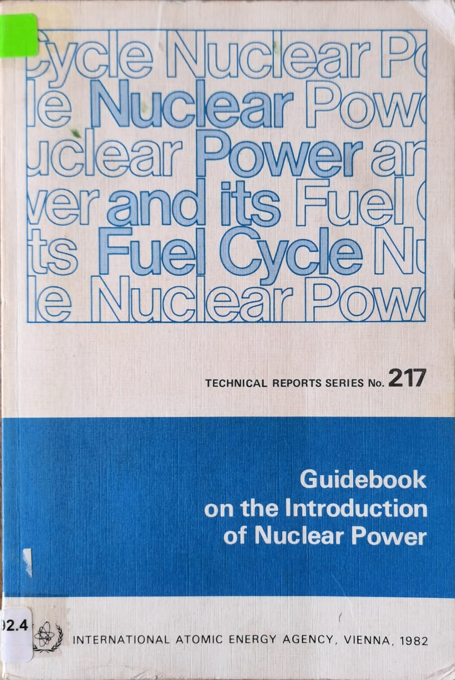 Guidebook on the Introduction of Nuclear Power