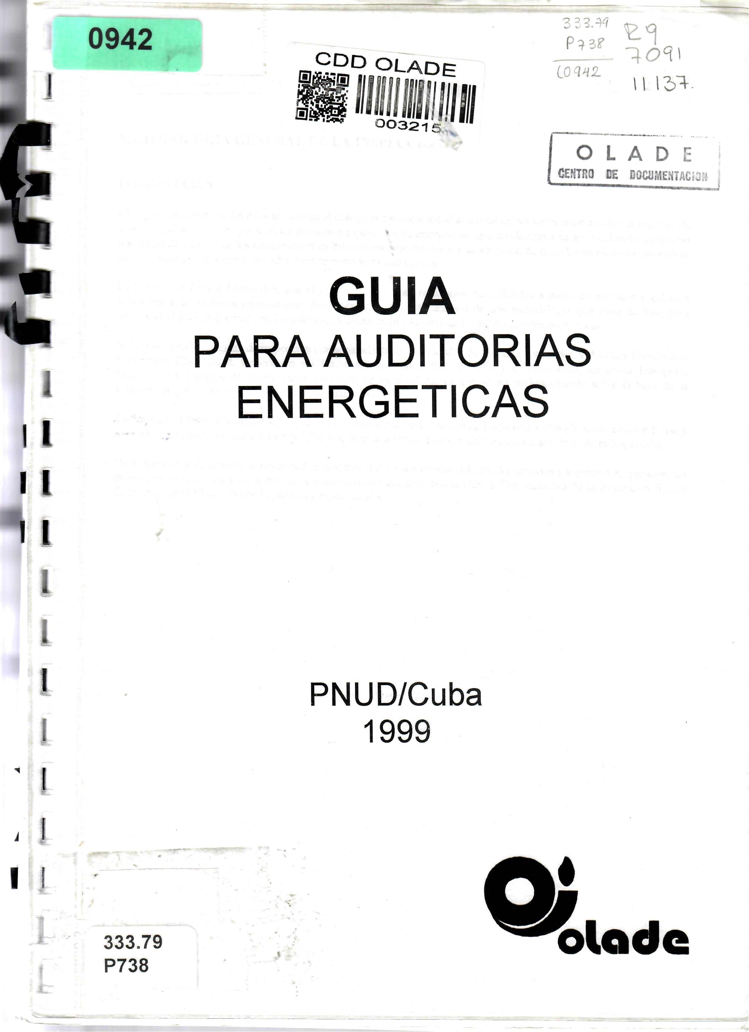 GUIA PARA AUDITORIAS ENERGETICAS