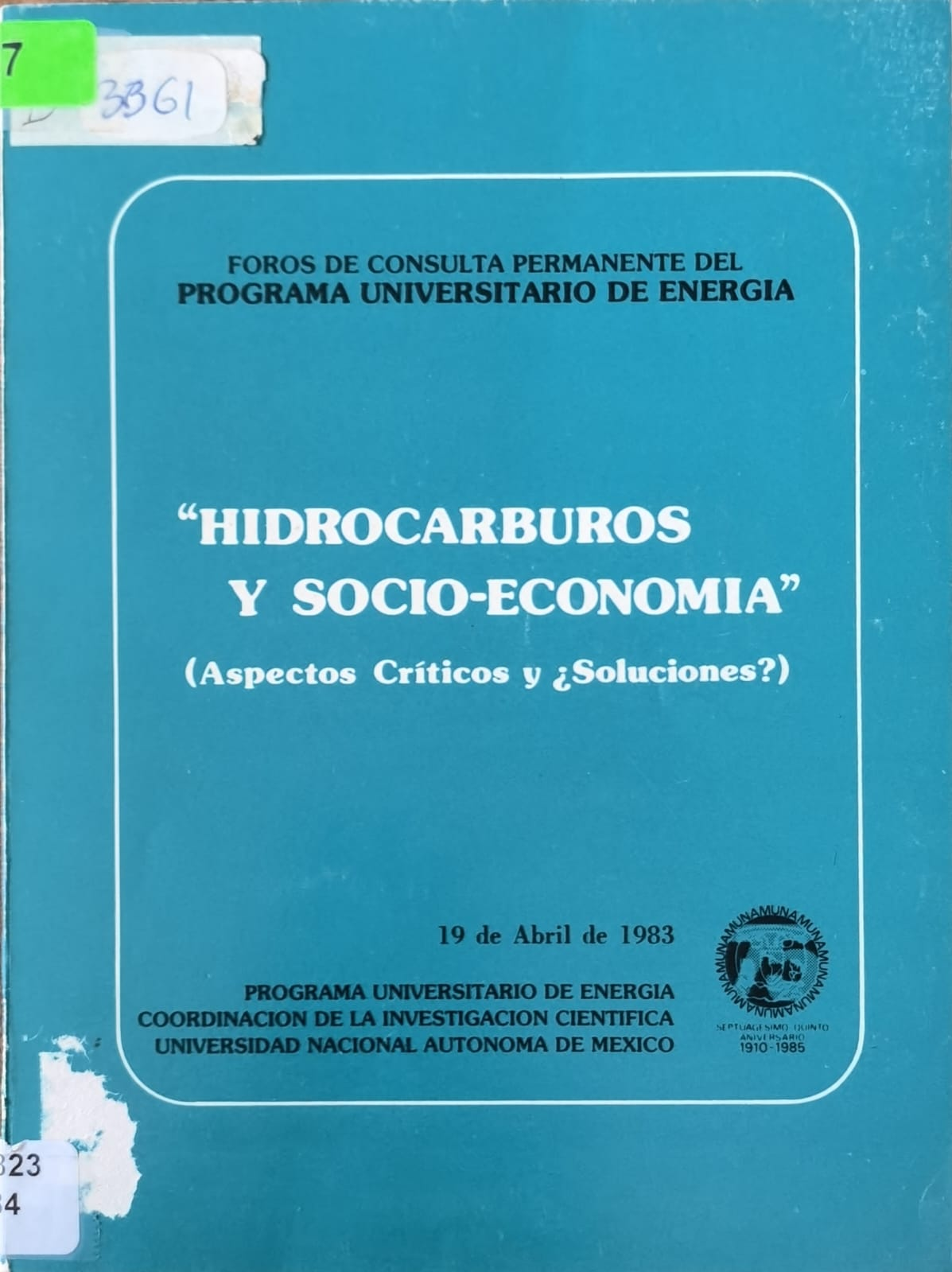 HIDROCARBUROS Y SOCIO-ECONOMIA