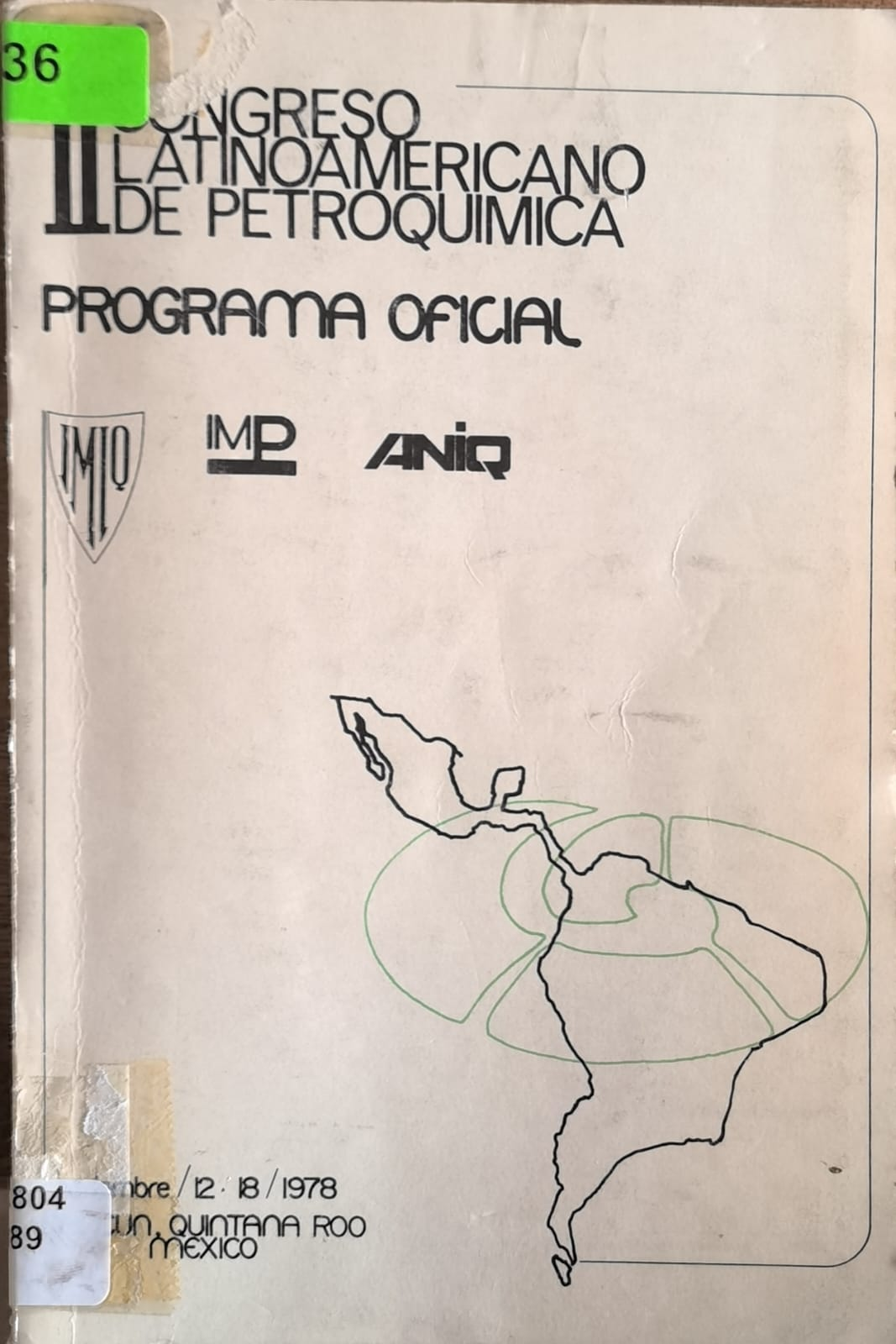 II CONGRESO LATINOAMERICANO DE PETROQUIMICA