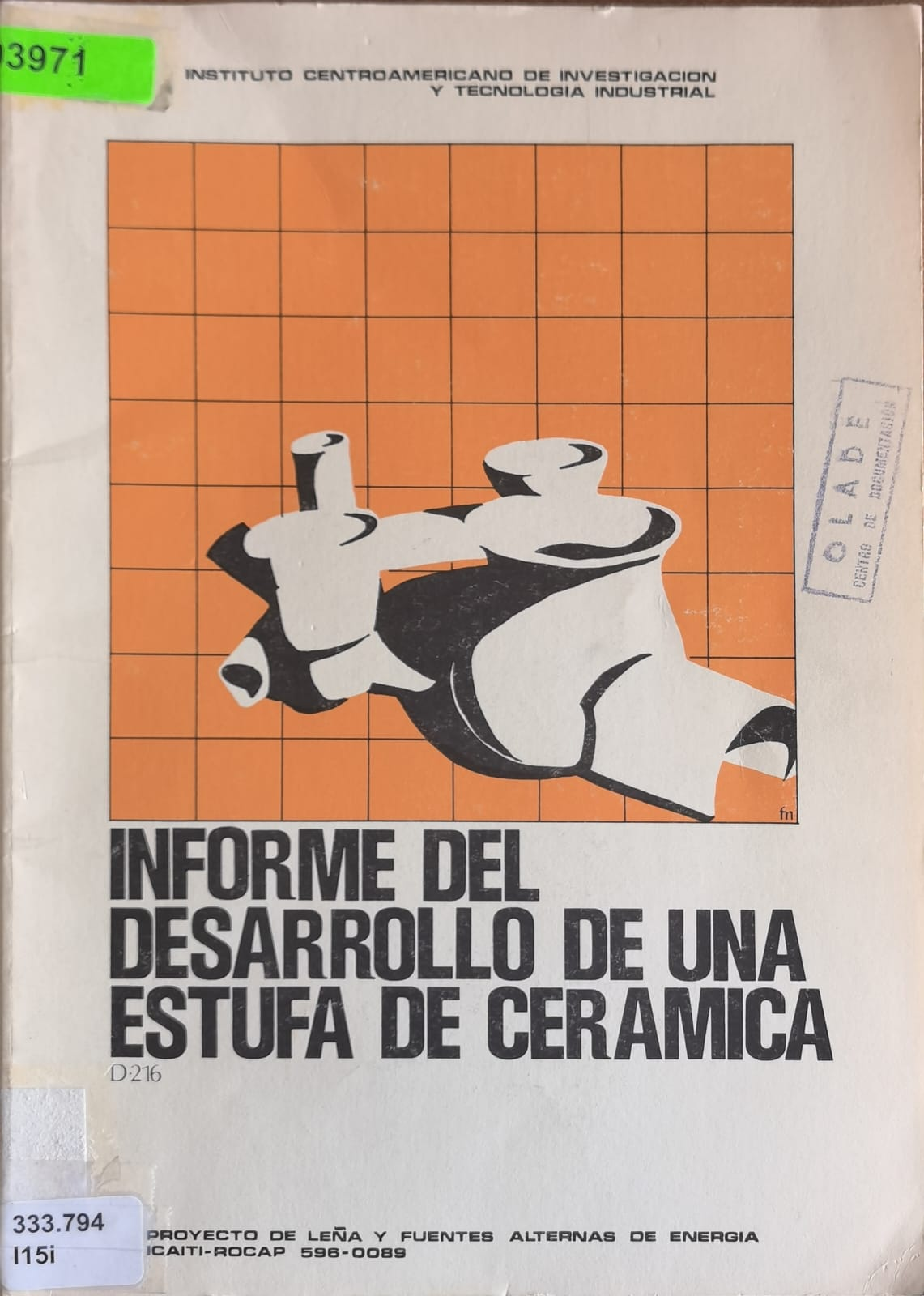 INFORME DEL DESARROLLO DE UNA ESTUFA DE CERAMICA