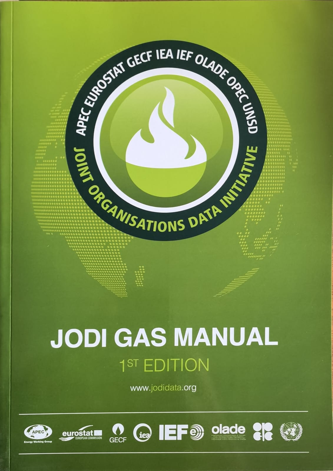 JODI GAS MANUAL - 1ST EDITION