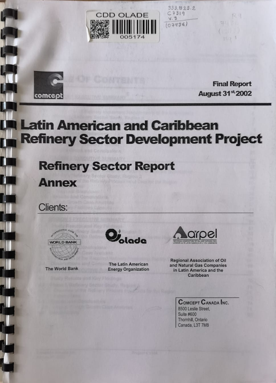 Latin American and Caribbean Refinery Sector Development Project