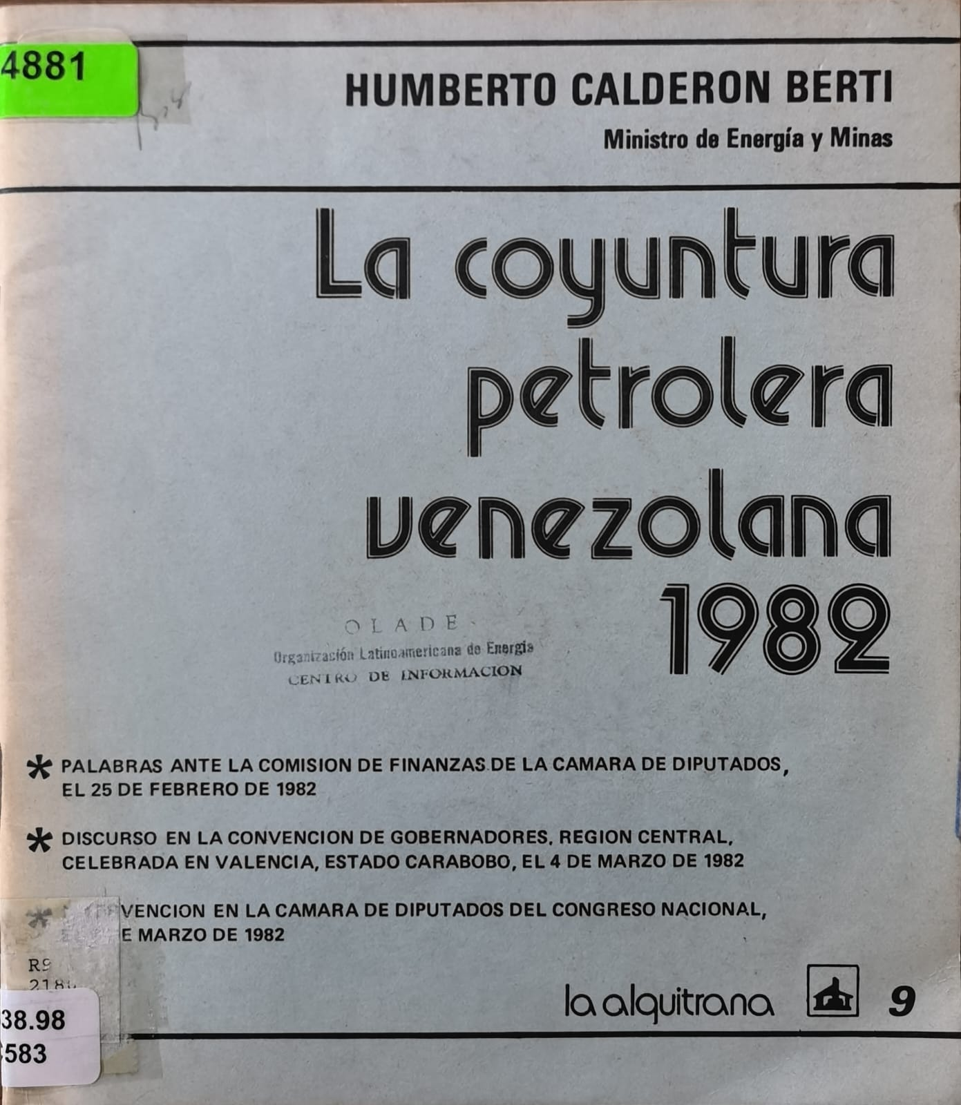 La coyuntura petrolera venezolana