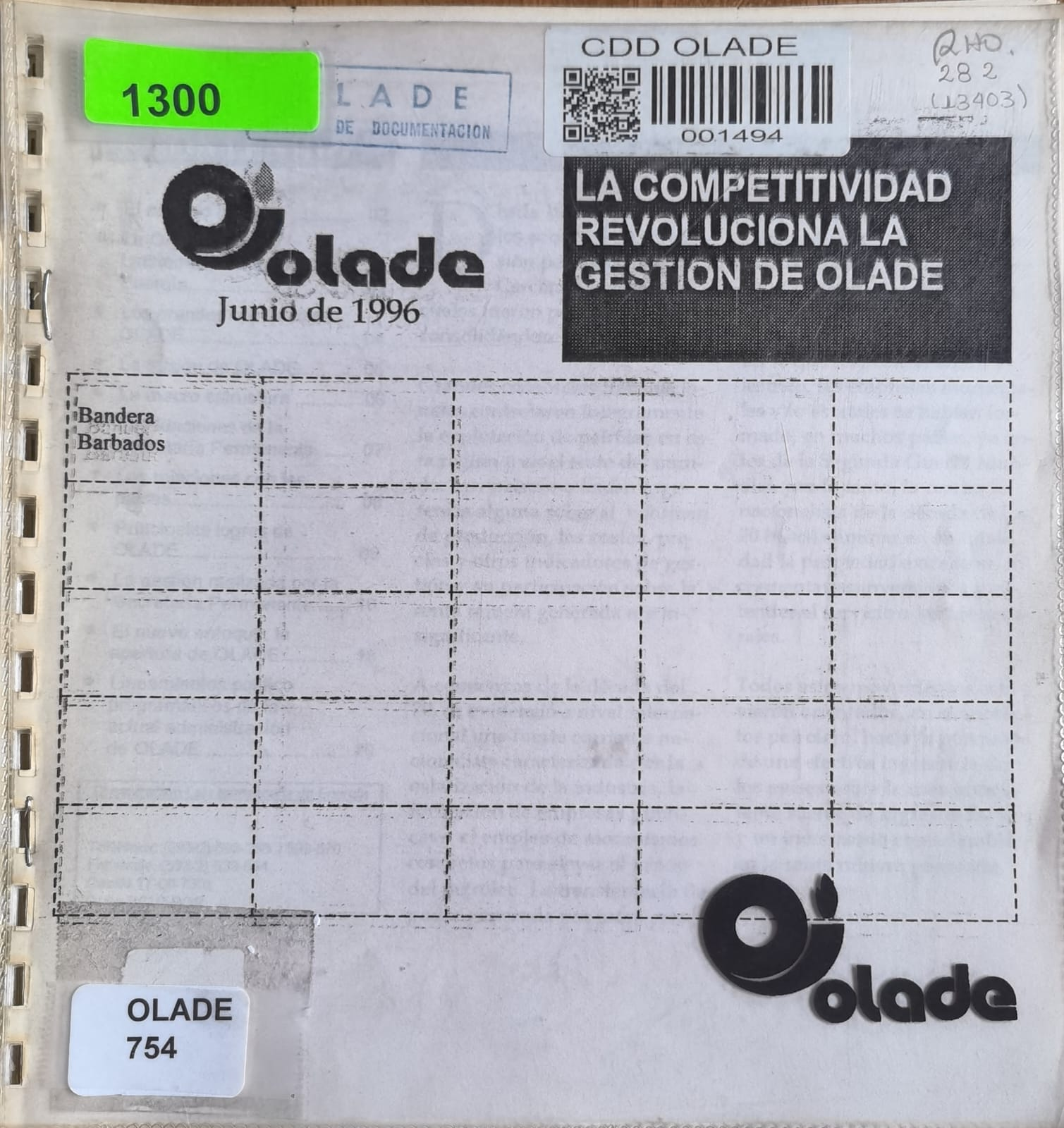 LA COMPETITIVIDAD REVOLUCIONA LA GESTION DE OLADE