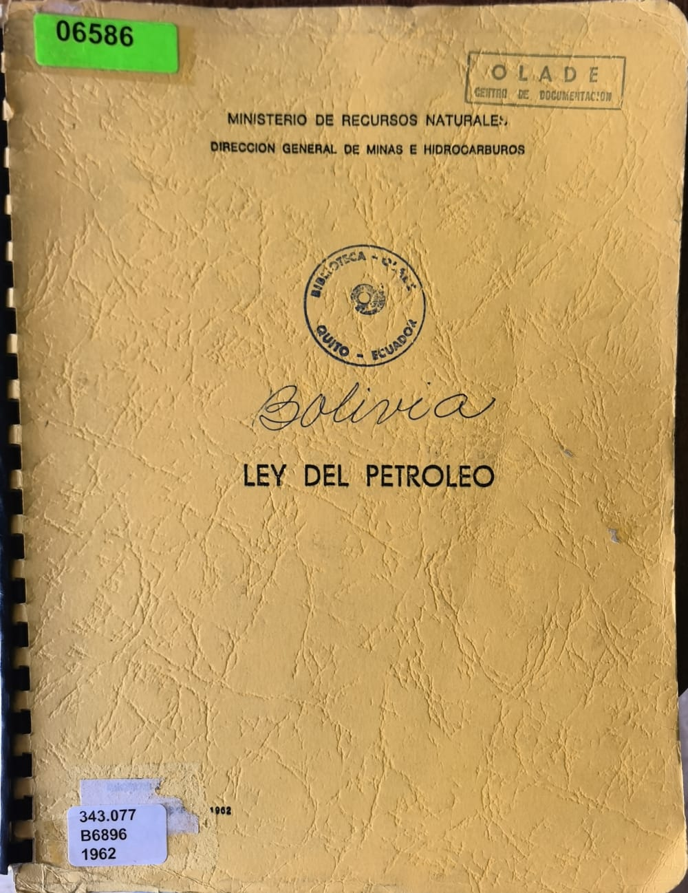 LEY DEL PETROLEO