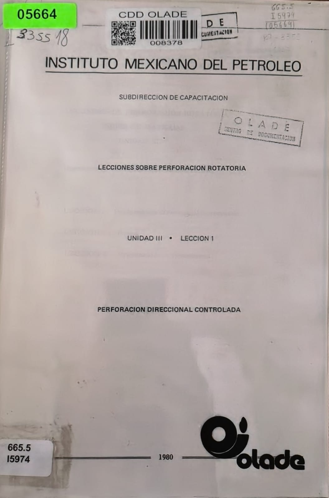 LECCIONES SOBRE PERFORACION ROTATORIA