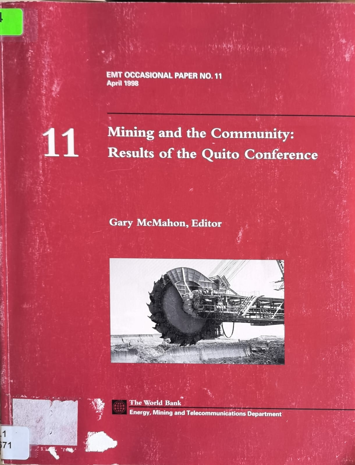 Mining and the Community: Results of the Quito Conference