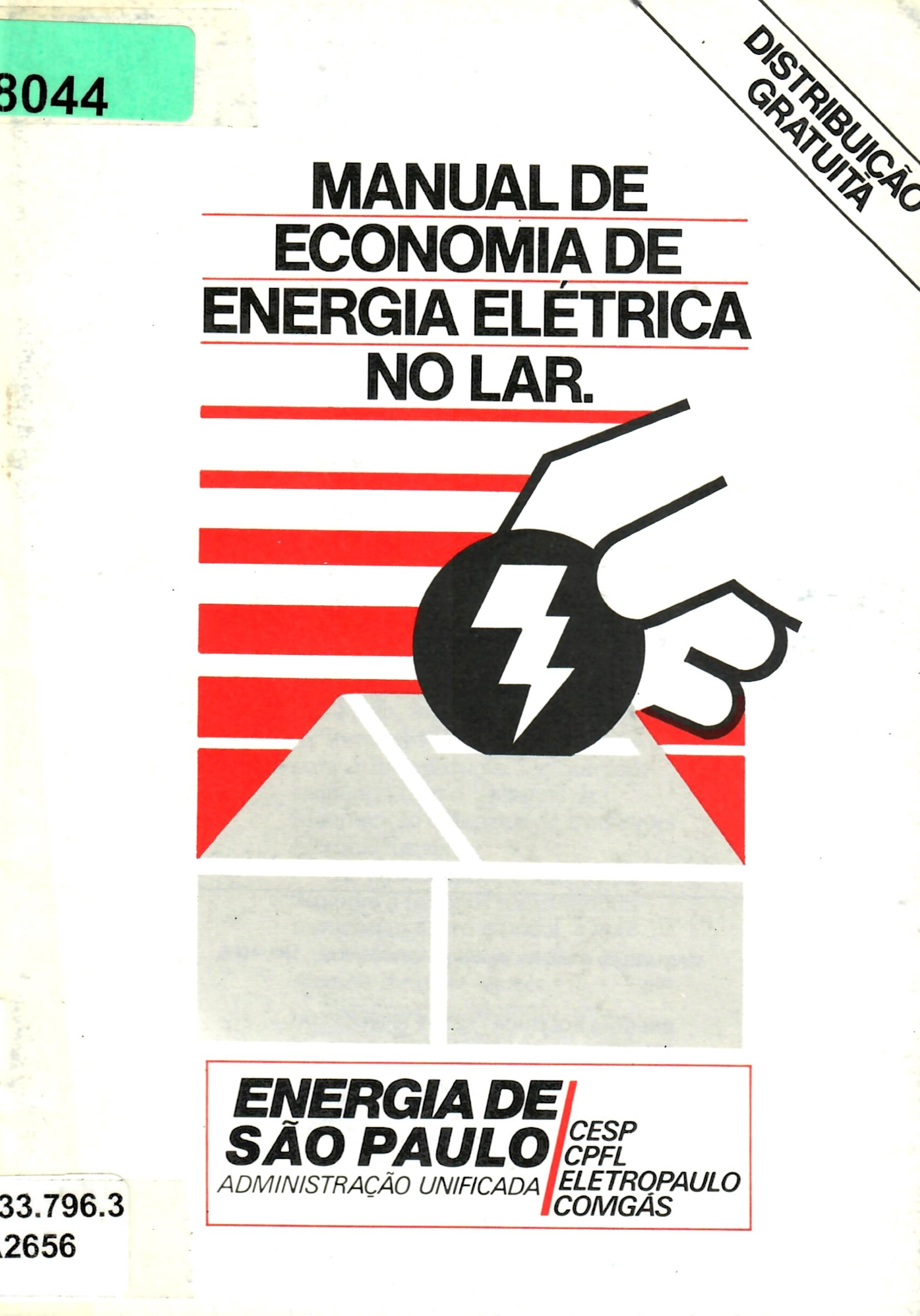 MANUAL DE ECONOMIA DE ENERGIA ELÉTRICA ENERGIA ELÉTRICA