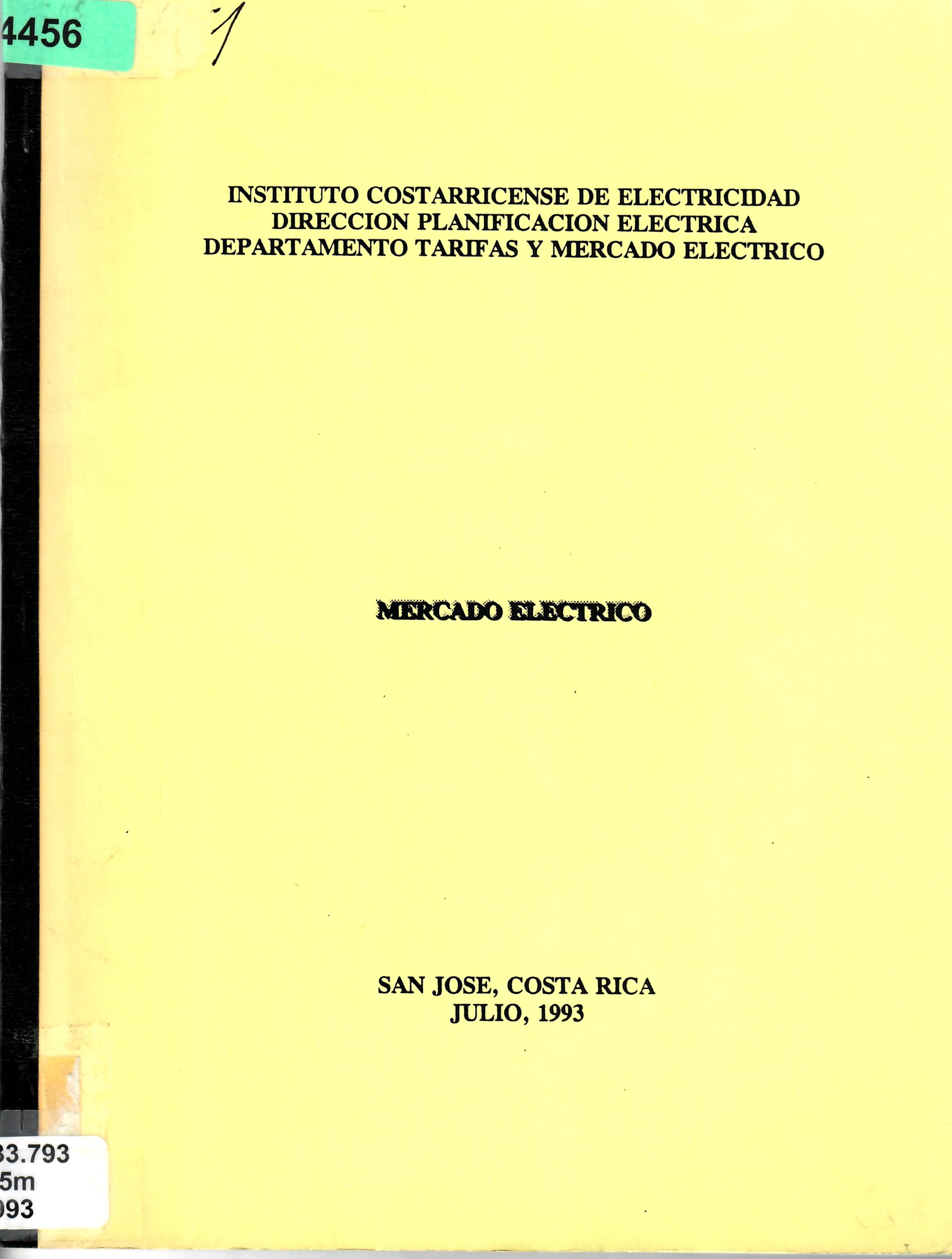 MERCADO ELECTRICO