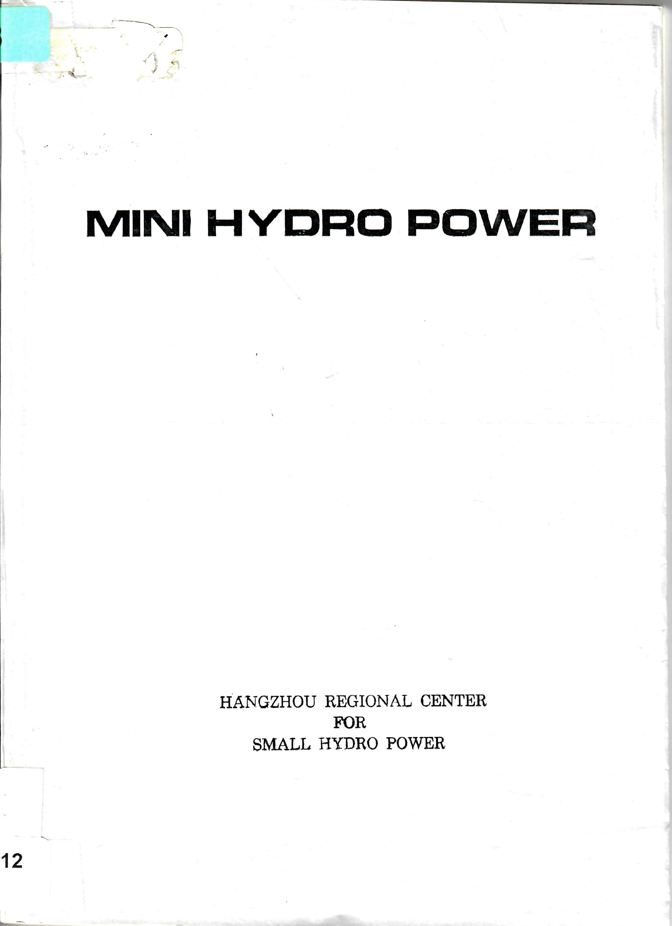 MINI HYDRO POWER