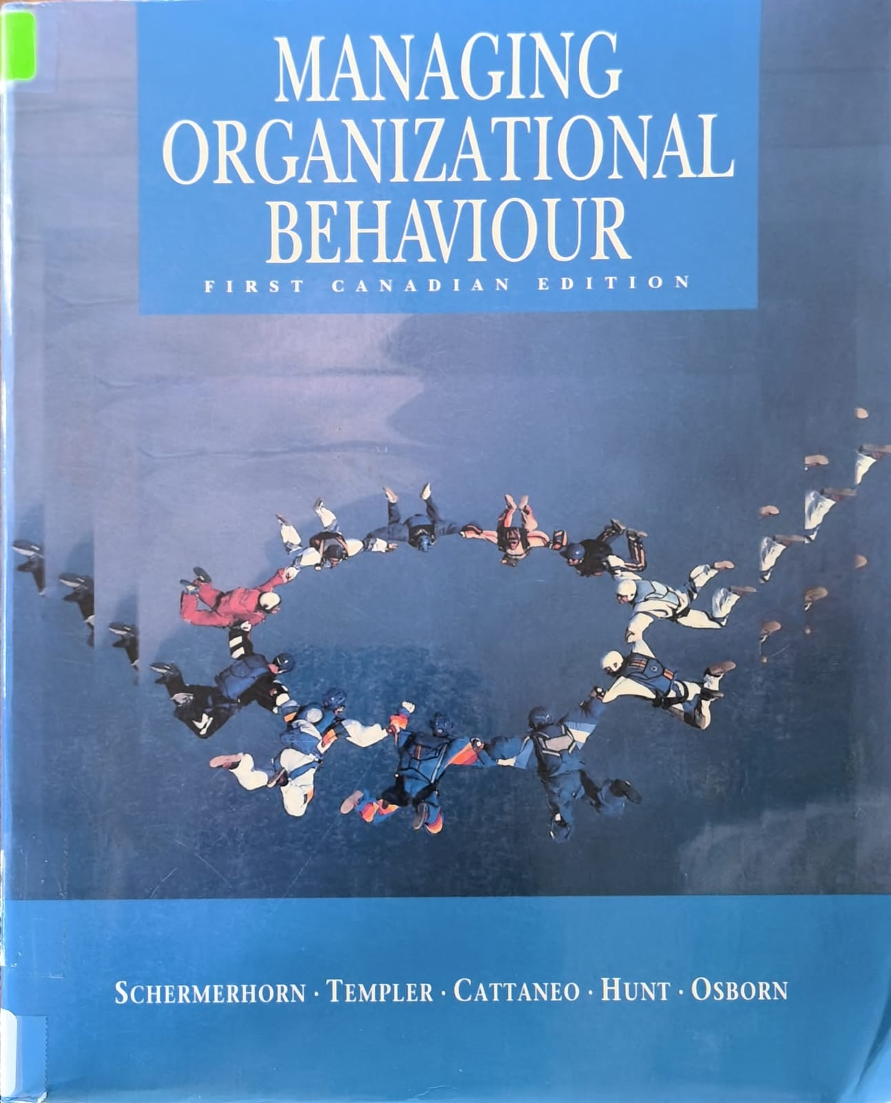 MANAGING ORGANIZATIONAL BEHAVIOUR