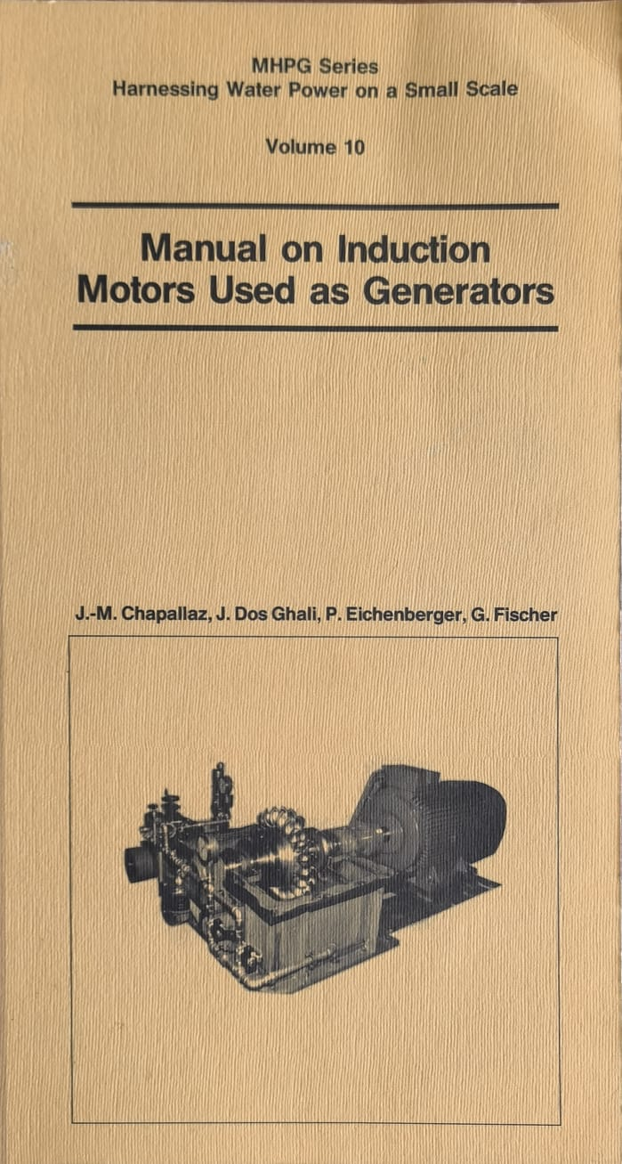 Manual on Induction: Motors Used as Generators