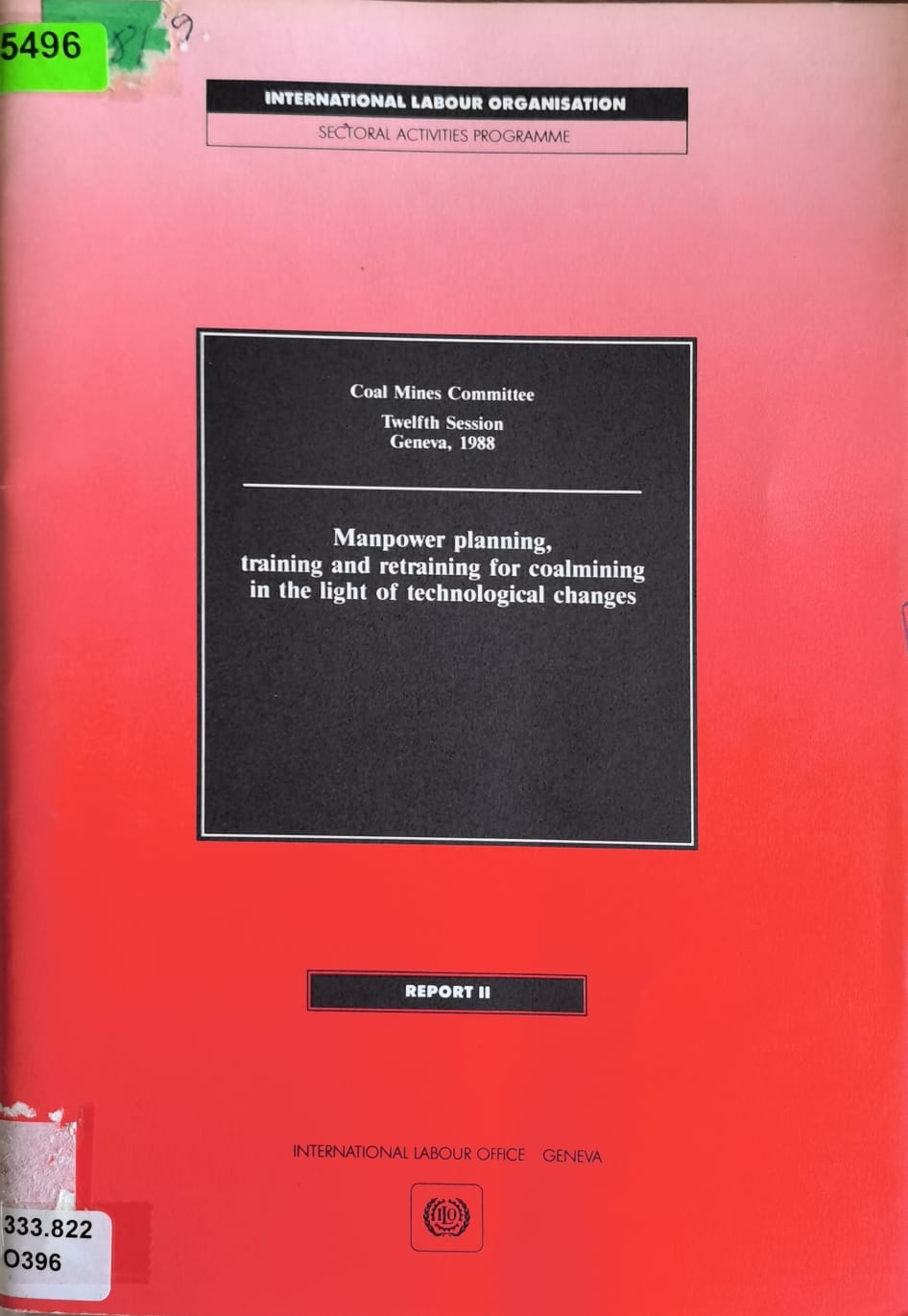 Manpower planning, training and retraining for coalmining in the light of technological changes