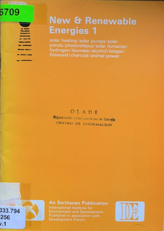 New & Renewable Energies 1