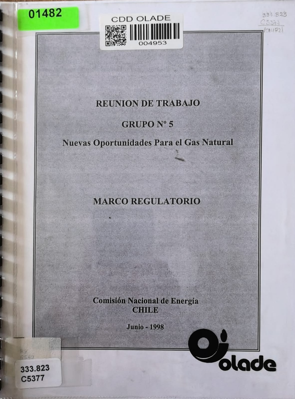 Nuevas Oportunidades Para el Gas Natural - MARCO REGULATORIO