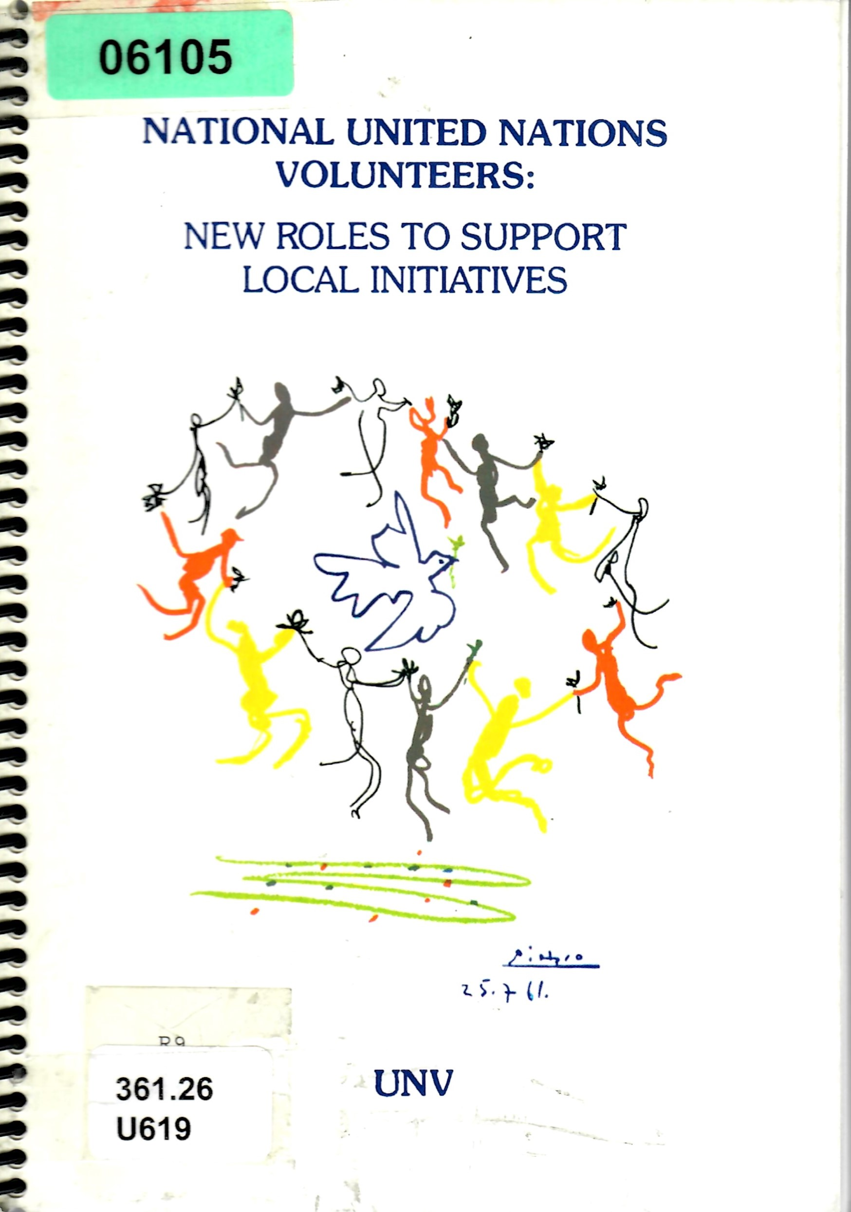 NATIONAL UNITED NATIONS VOLUNTEERS: NEW ROLES TO SUPPORT LOCAL INITIATIVES