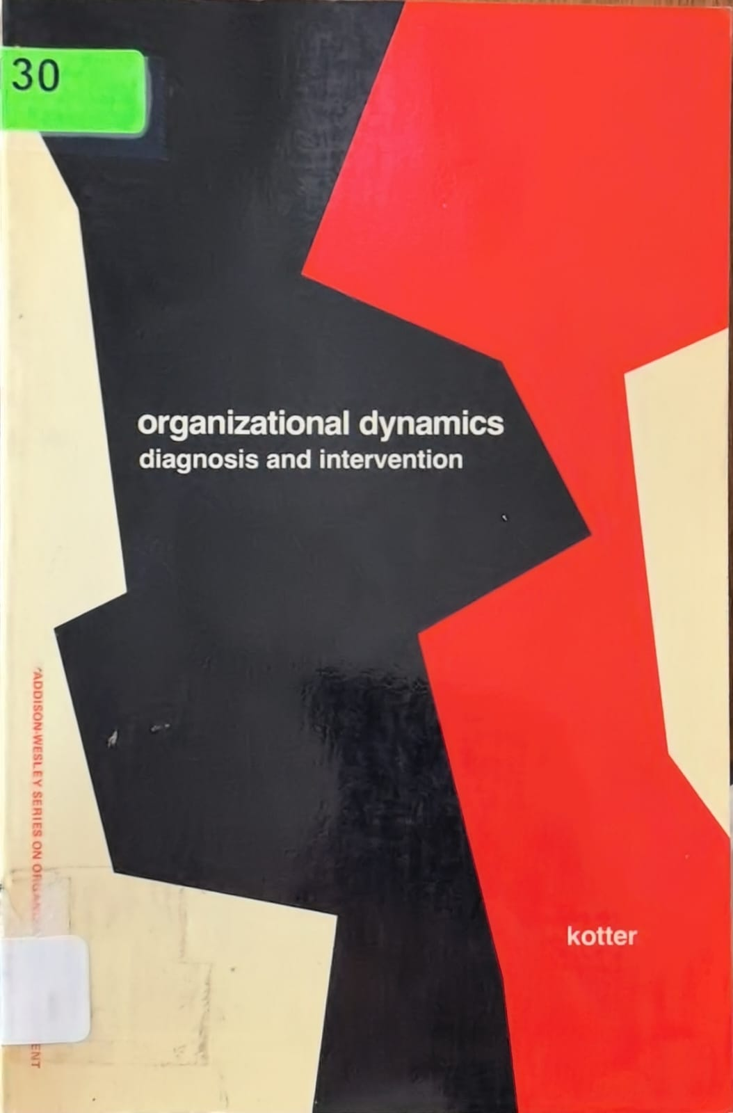 organizational dynamics diagnosis and intervention