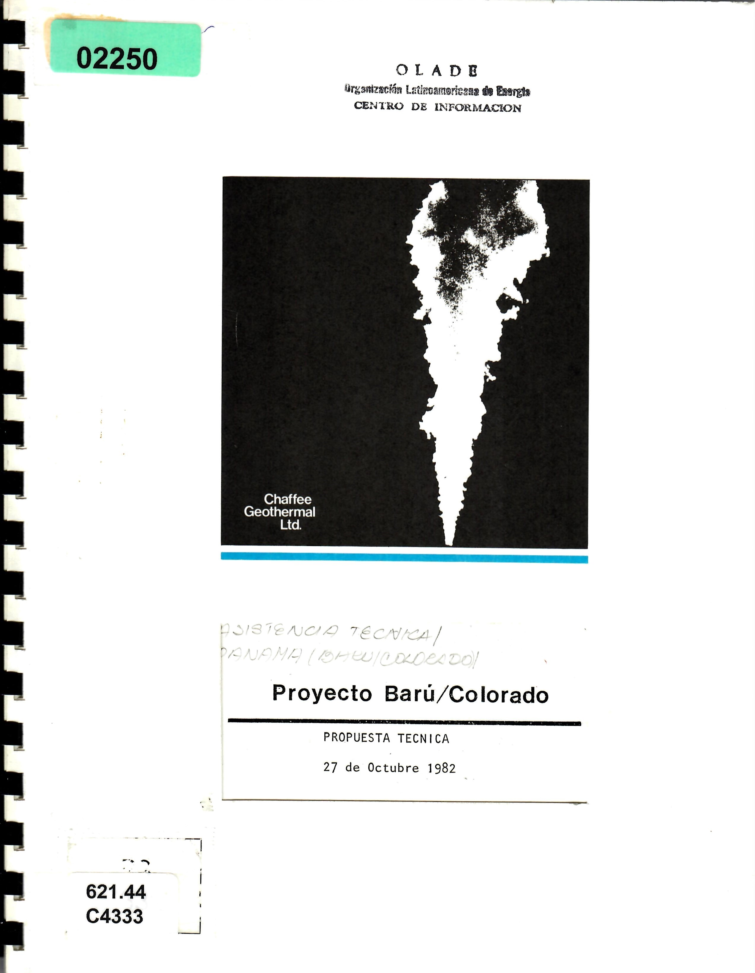 Proyecto Barú/Colorado