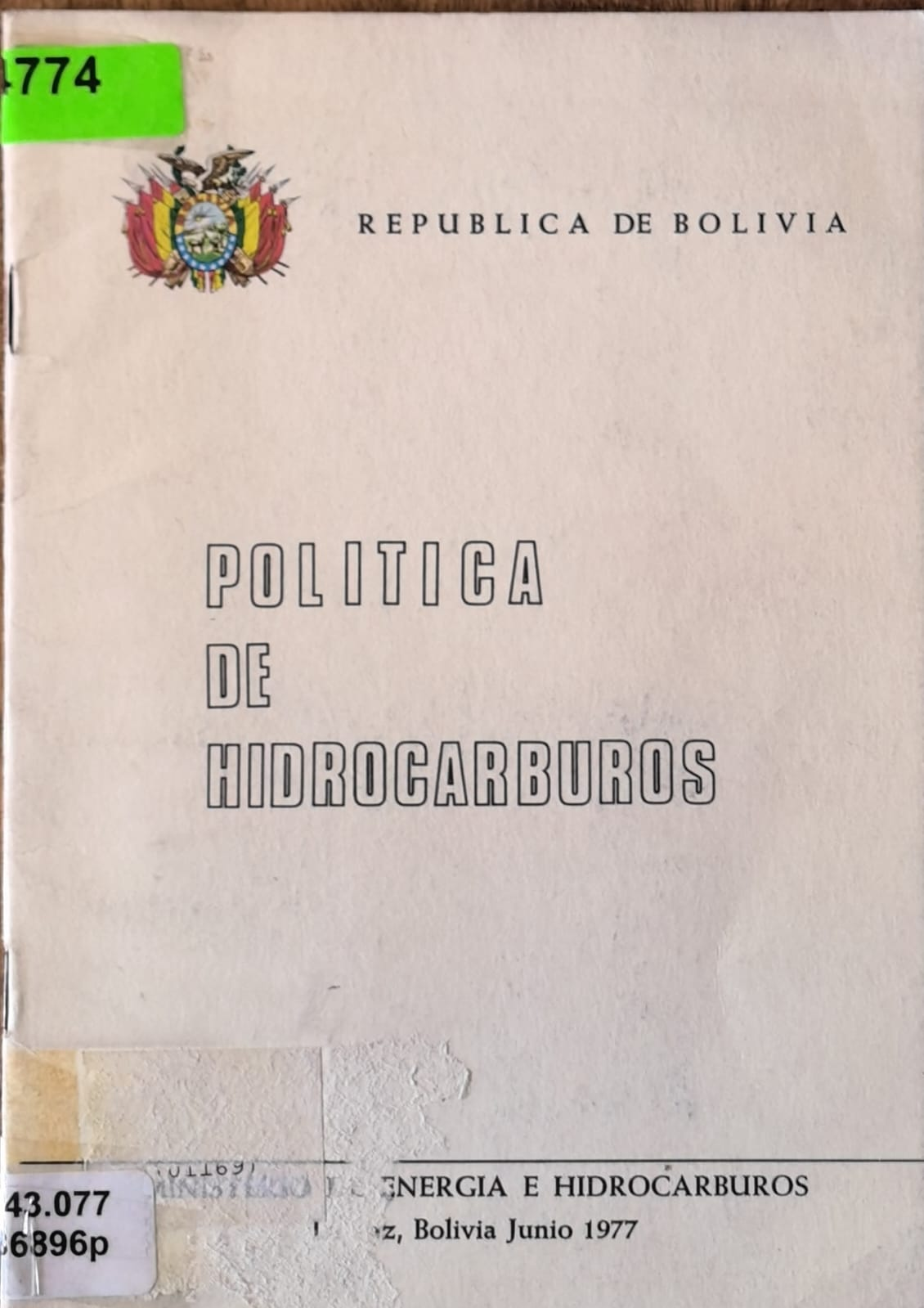 POLITICA DE HIDROCARBUROS
