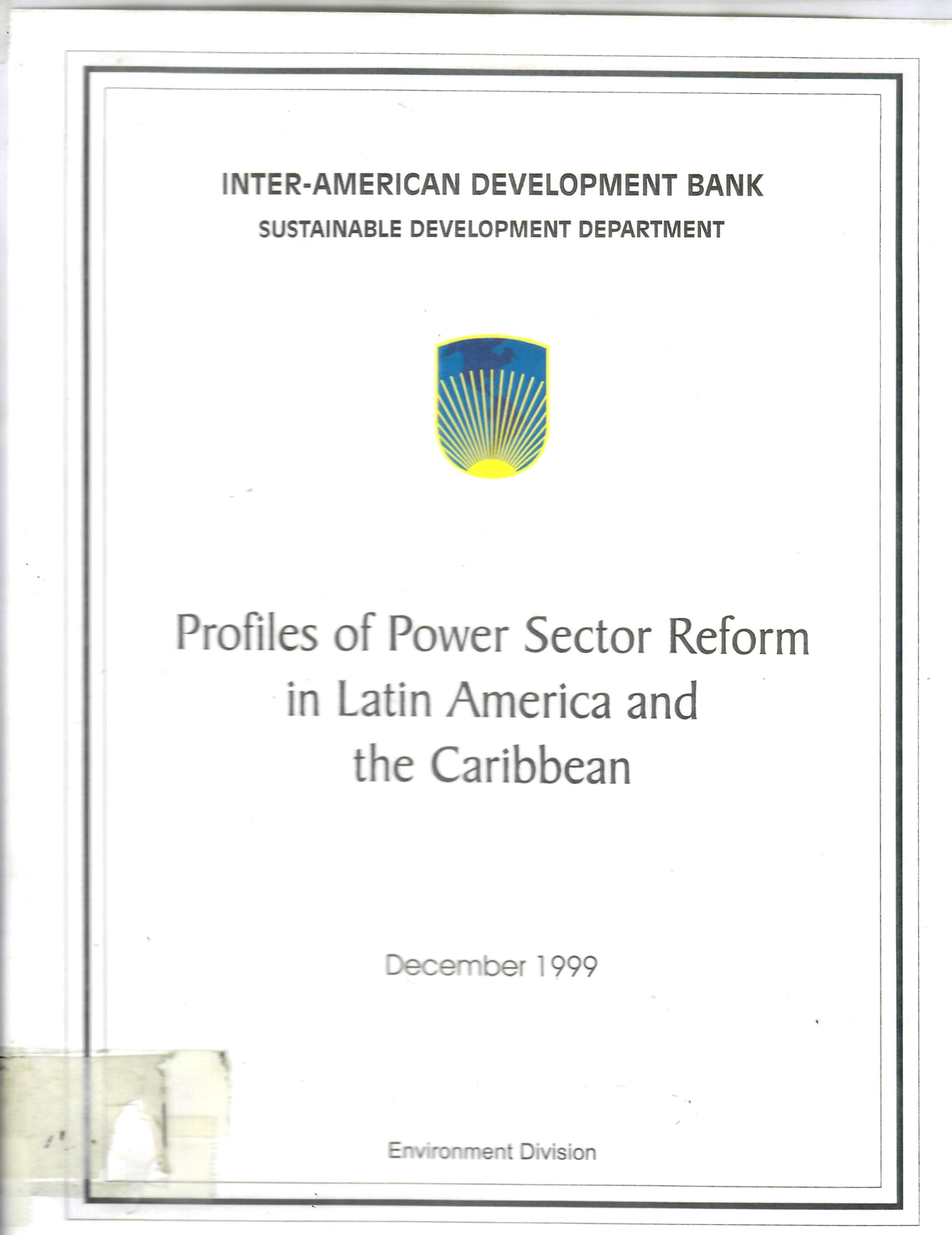 Profiles of Power Sector Reform in Latin America and the Caribbean