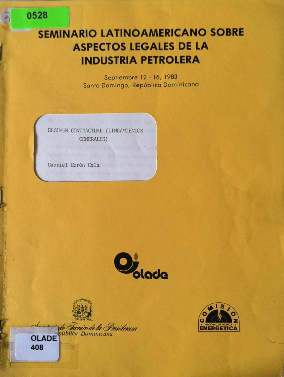 REGIMEN CONTRACTUAL (LINEAMIENTOS GENERALES)