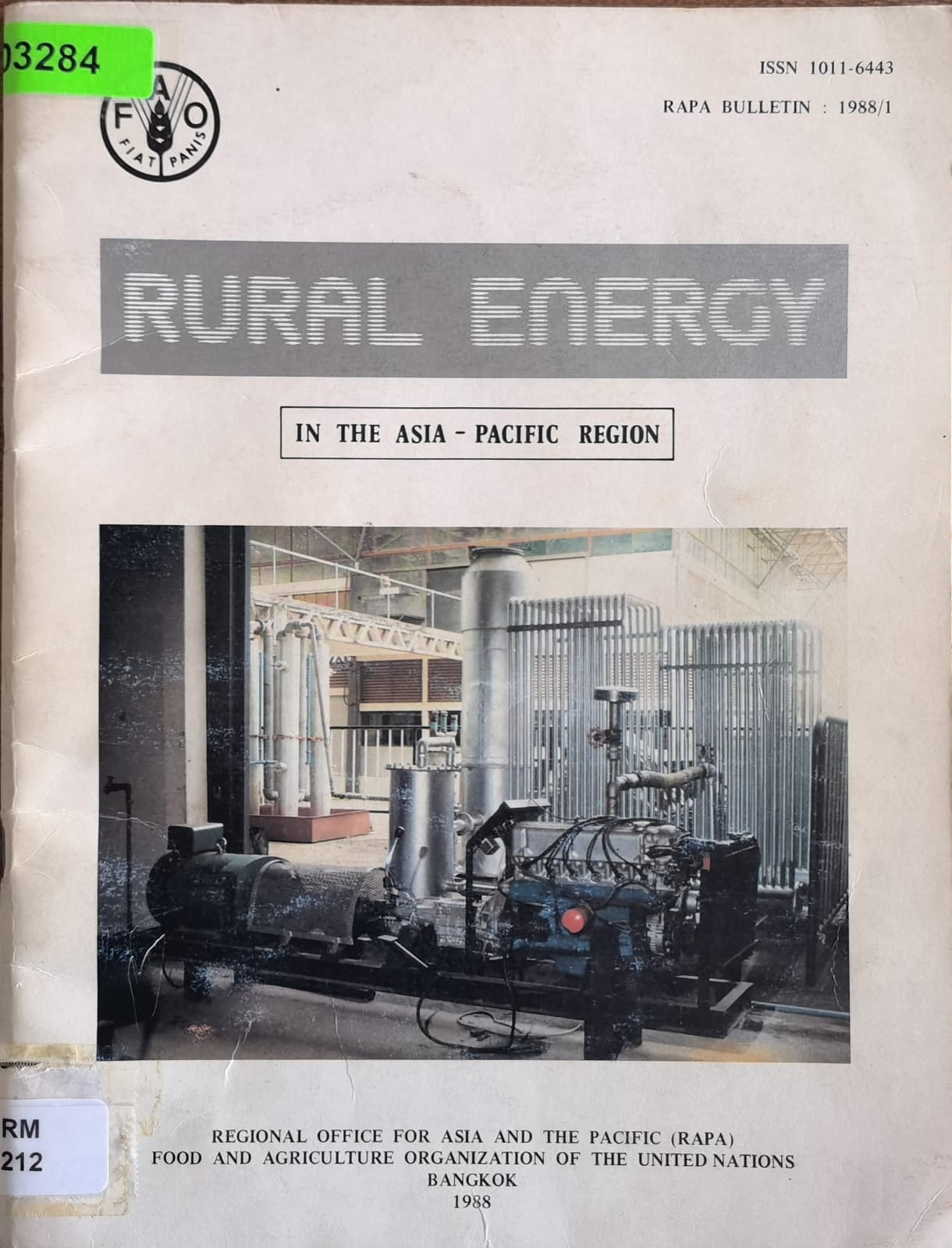 RURAL ENERGY IN THE ASIA - PACIFIC REGION