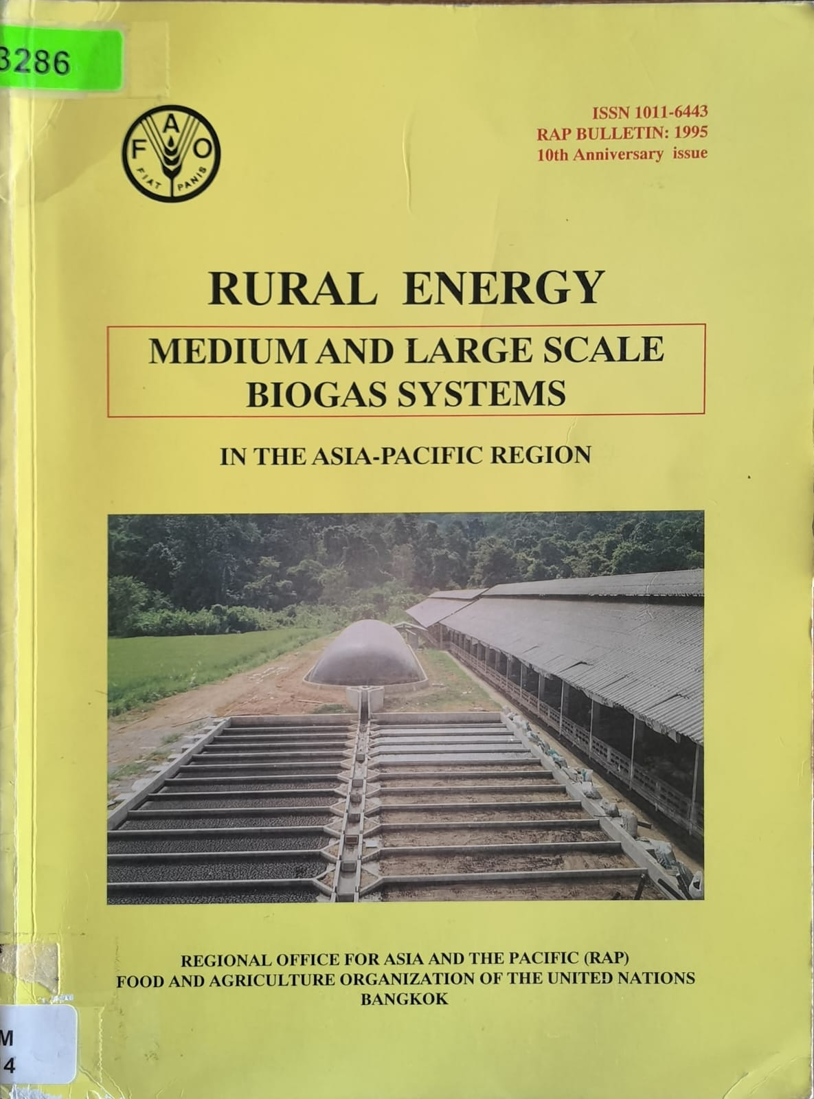 RURAL ENERGY MEDIUM AND LARGE SCALE BIOGAS SYSTEMS IN THE ASIA-PACIFIC REGION